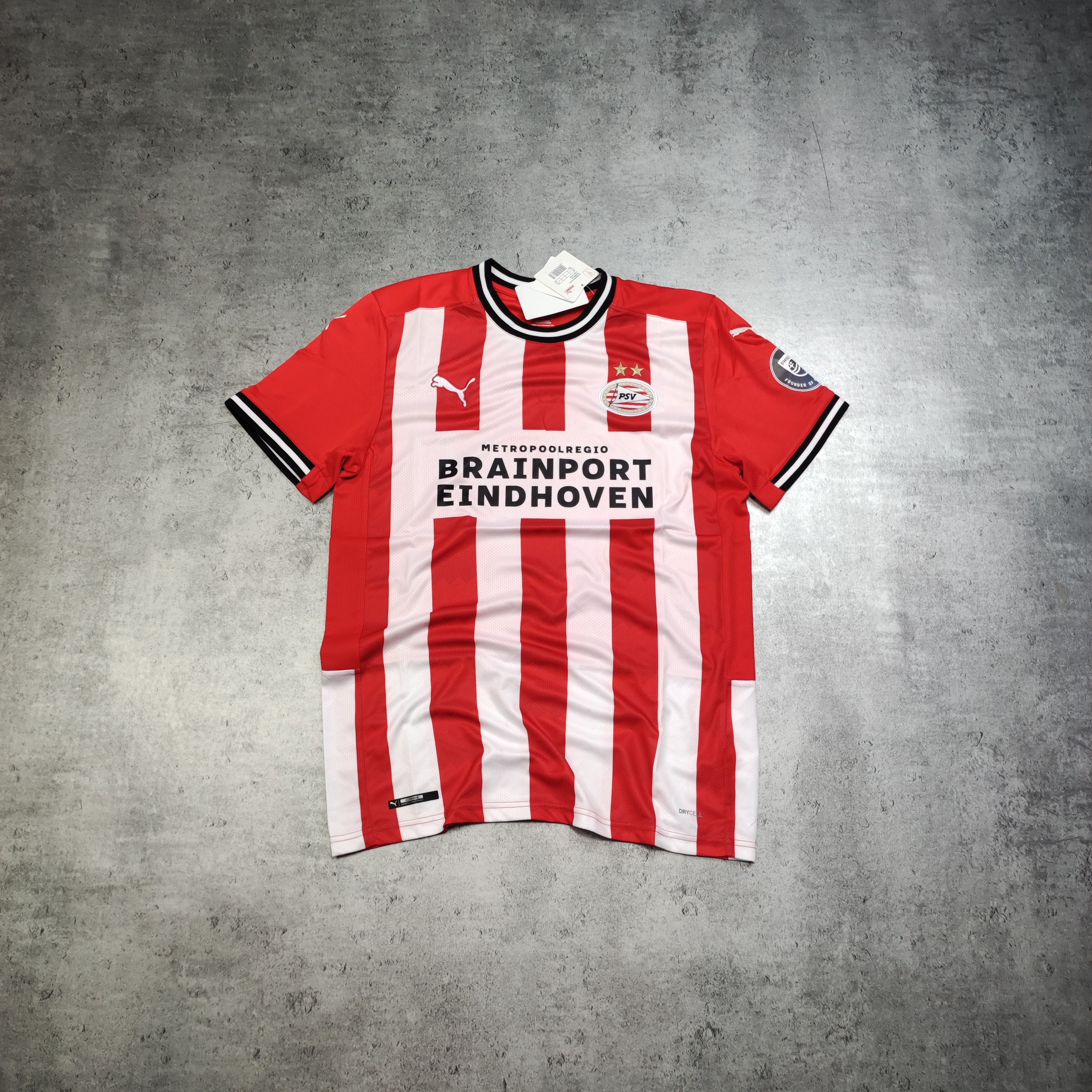 Vintage RARE Football Soccer PSV Eindhoven Puma Home Jersey Size US S / EU 44-46 / 1 - 1 Thumbnail