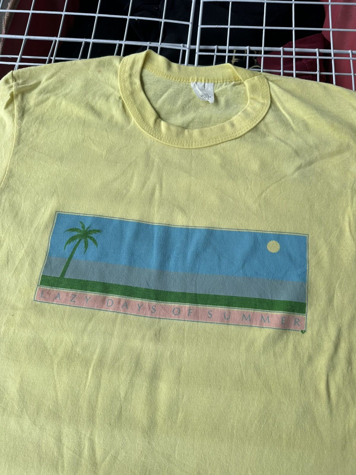 Vintage Vintage Lazy Days of Summer 80s Tee Size US M / EU 48-50 / 2 - 2 Thumbnail