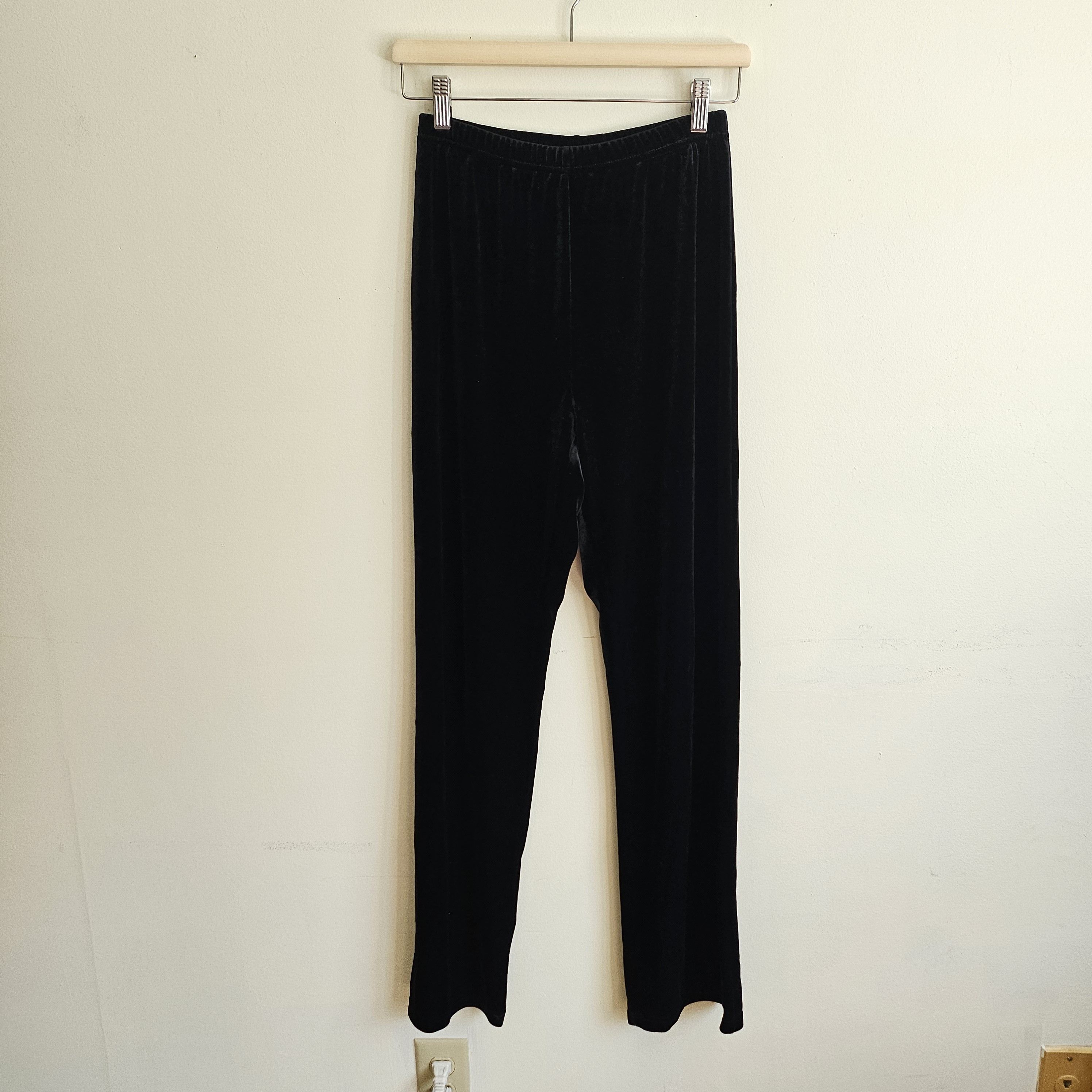Gap × Vintage VTG Gap Pull On Pants Women Velvet High Rise Straight Leg Size 27" / US 4 / IT 40 - 2 Thumbnail