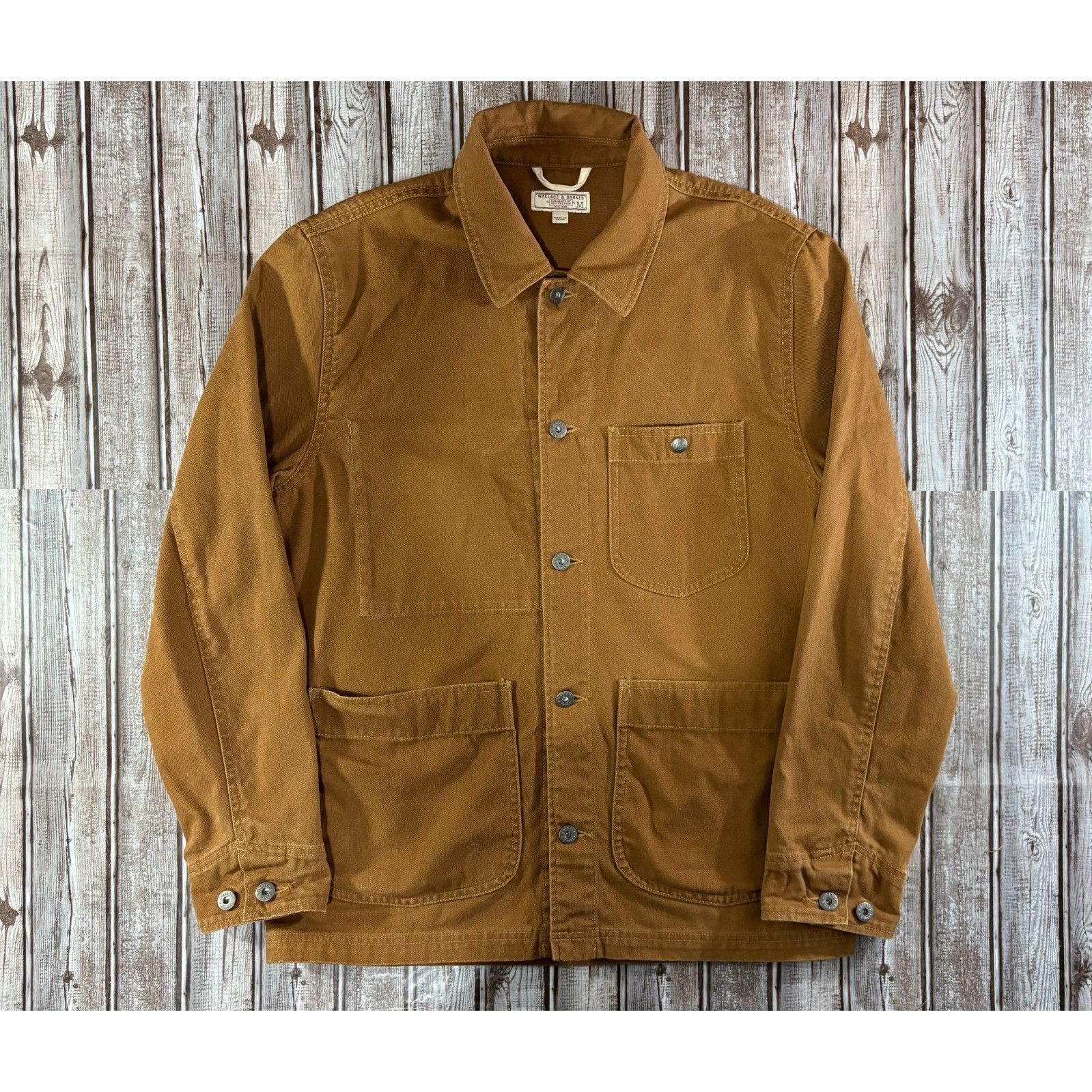 Wallace & Barnes Wallace & Barnes Duck Canvas Utility Chore Jacket sz M color Size US M / EU 48-50 / 2 - 1 Thumbnail