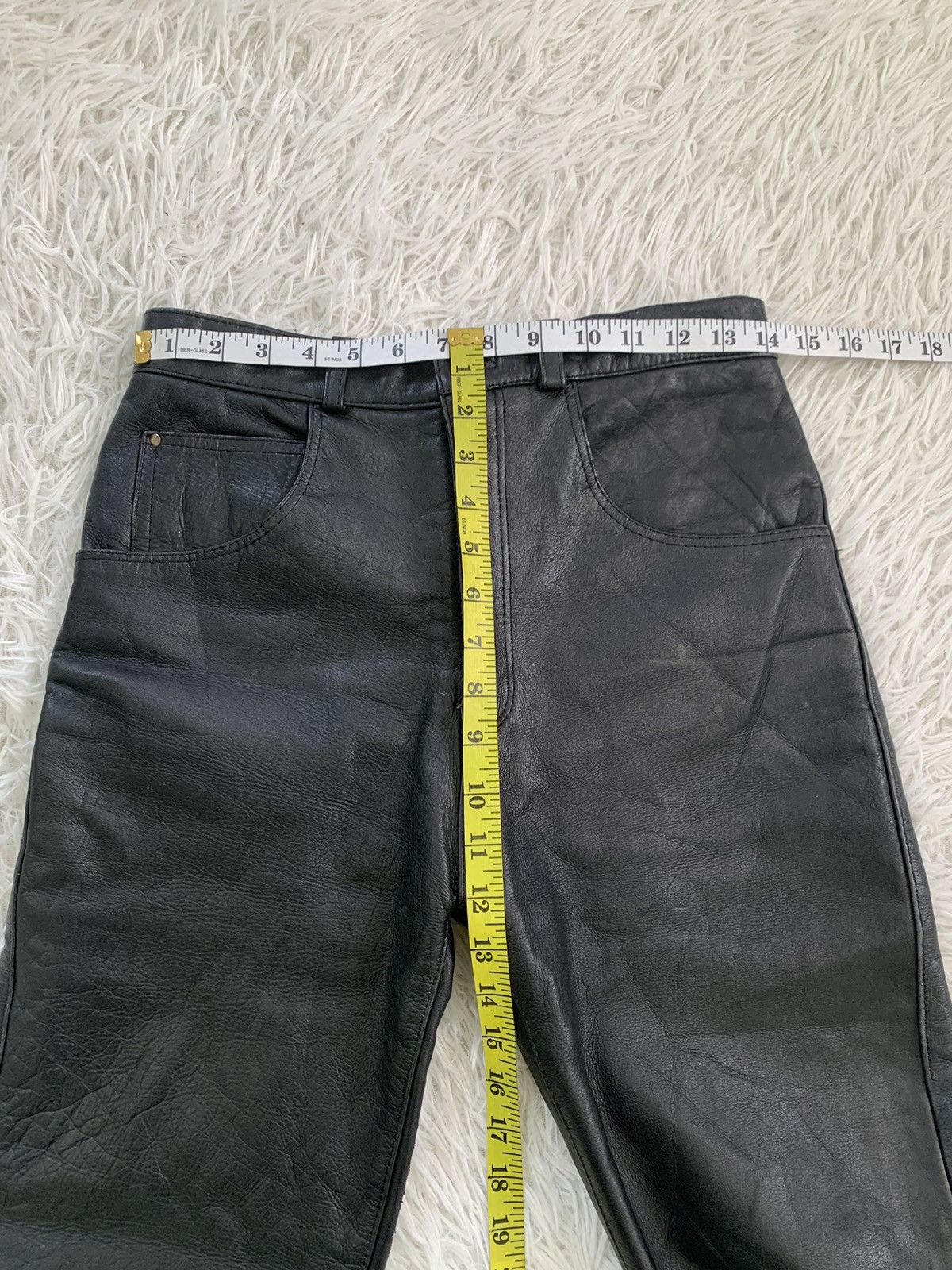 Leather Cuirs London Leather Pant Skull Button Size US 28 / EU 44 - 16 Thumbnail