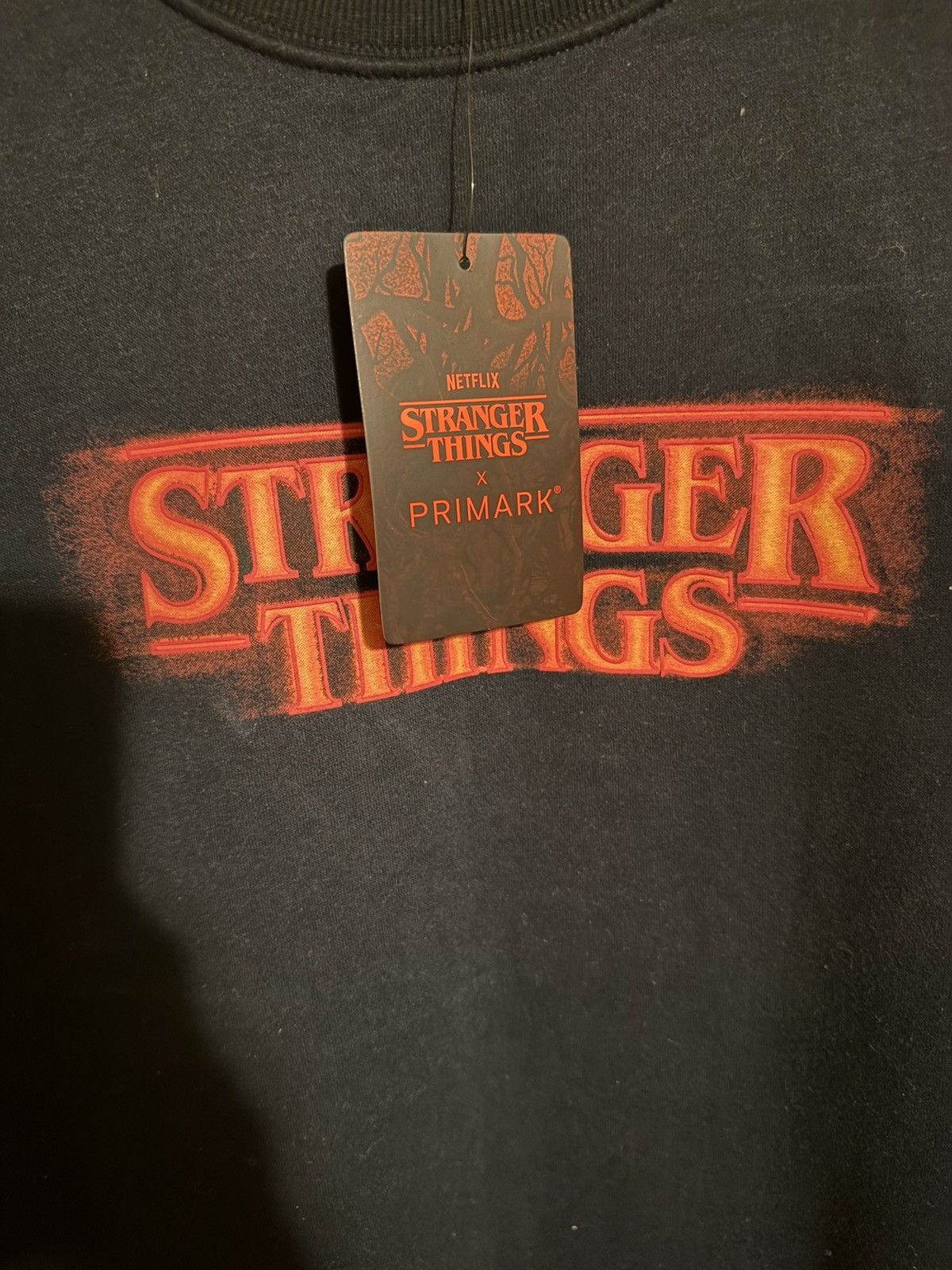 Primark Primark Black and Red Stranger Things Crewneck Sweater sm Size US M / EU 48-50 / 2 - 2 Thumbnail