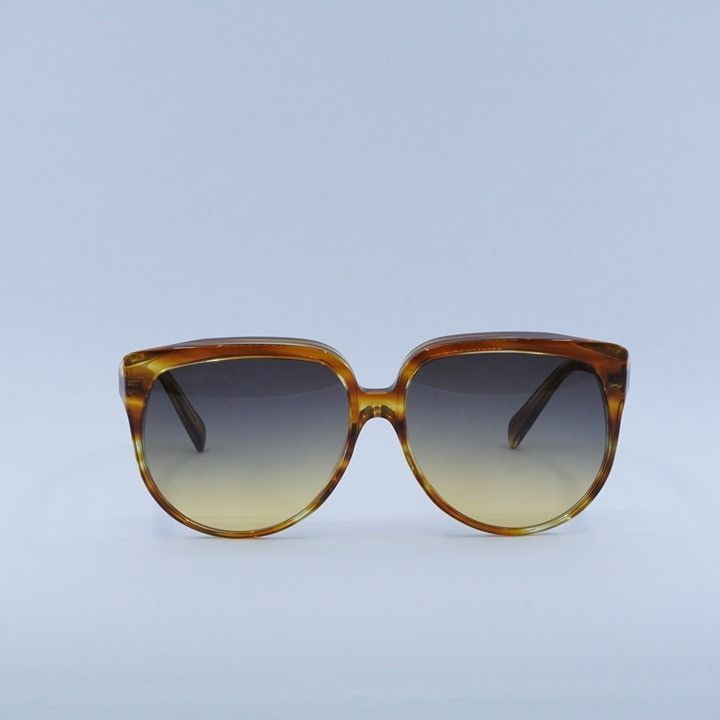 Celine Celine CL40048I 56B Women Sunglasses Havana Cat Eye Frame Size ONE SIZE - 6 Thumbnail