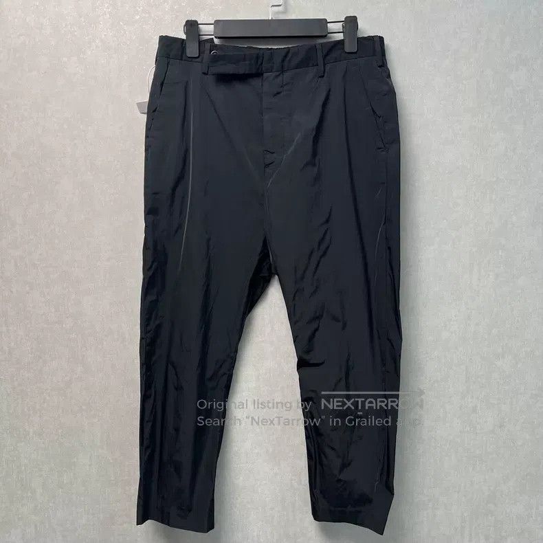 Rick Owens RICK OWENS Men's Pants Size 42 Black Straight Fit Size US 26 / EU 42 - 1 Thumbnail