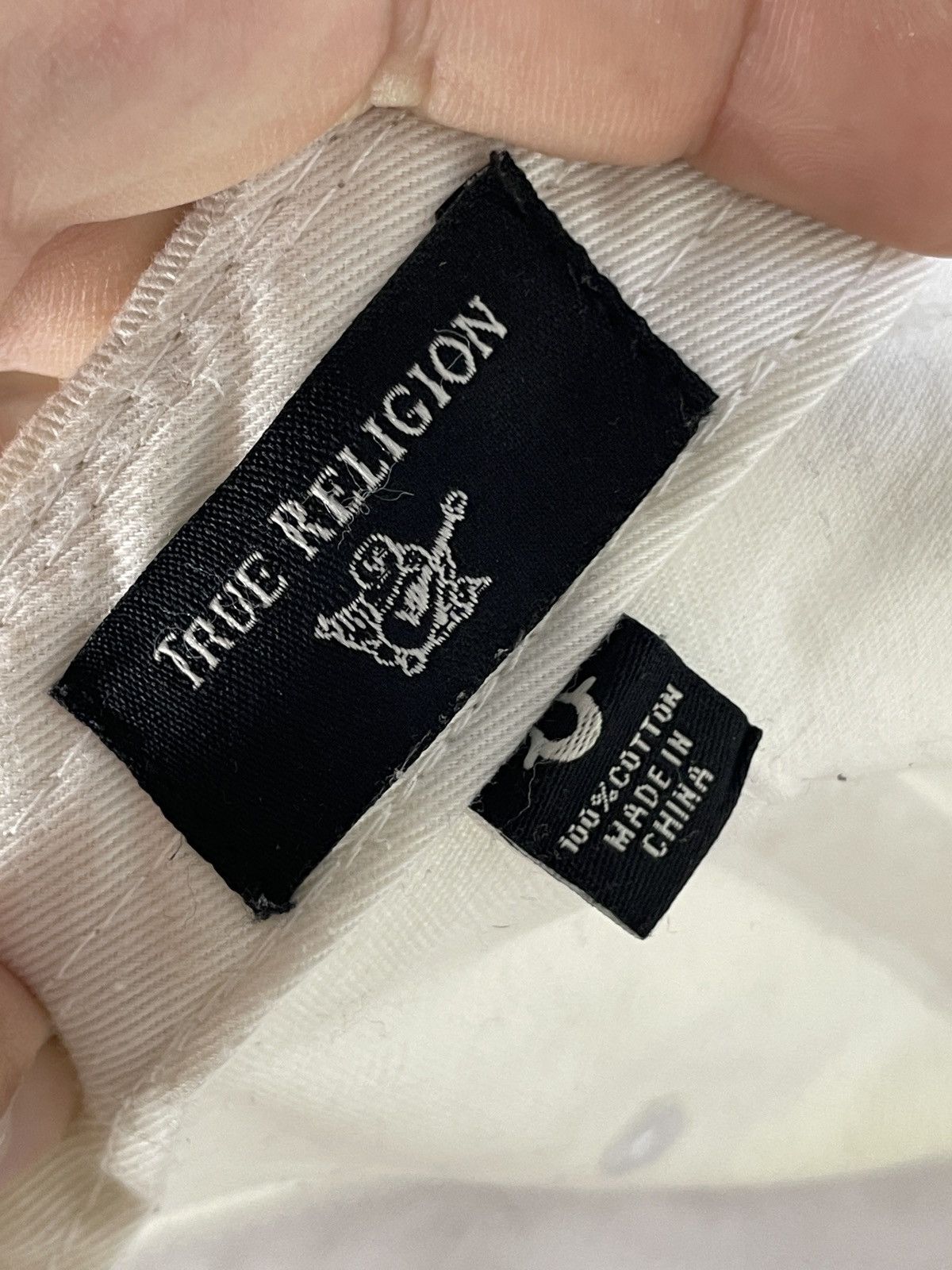 True Religion True Religion White Cap Embroidered logo Hat Size ONE SIZE - 10 Thumbnail