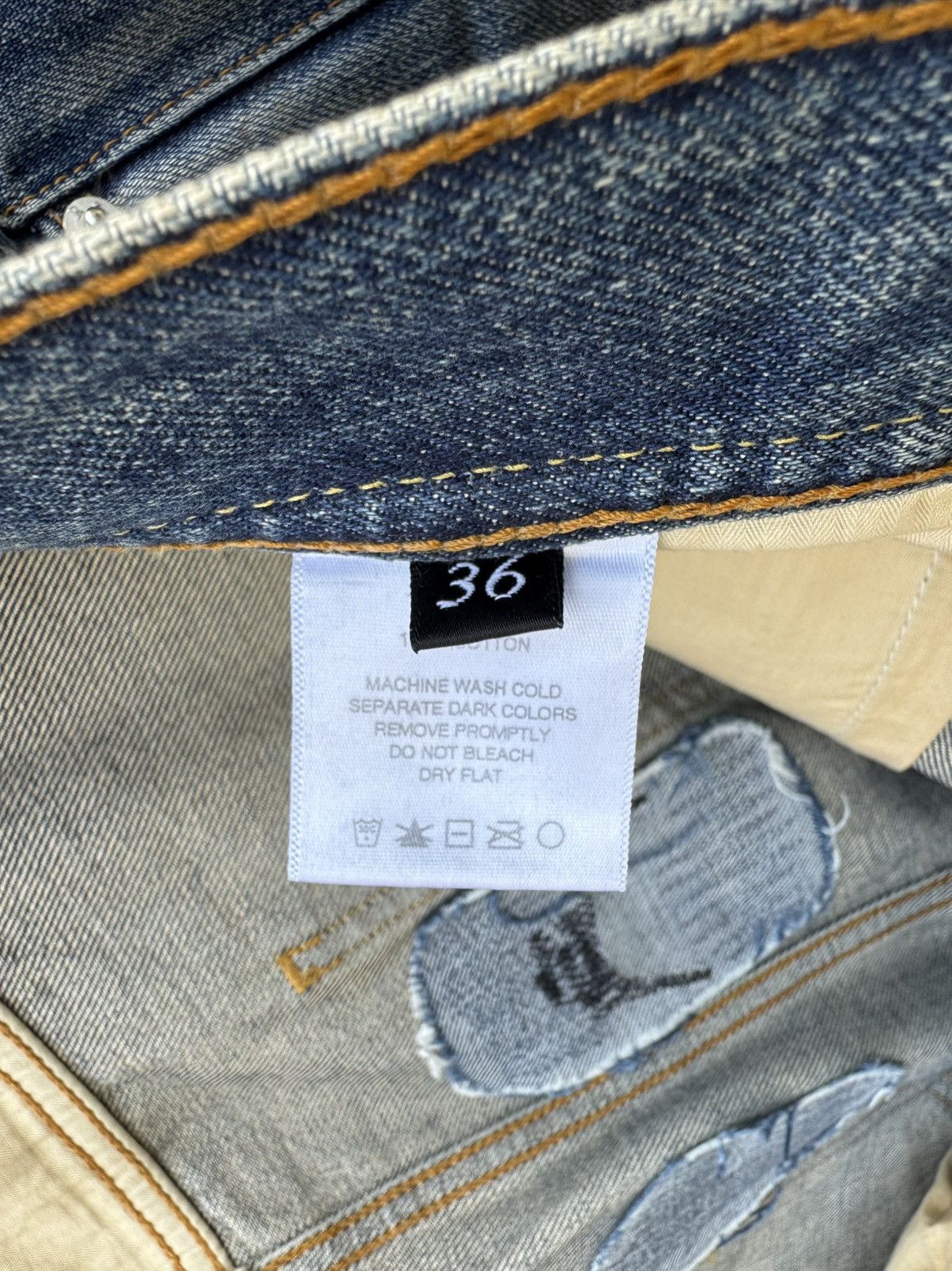 Enfants Riches Deprimes Enfants Riches Deprimes Elvis Texas Flare Jeans Size US 36 / EU 52 - 11 Thumbnail