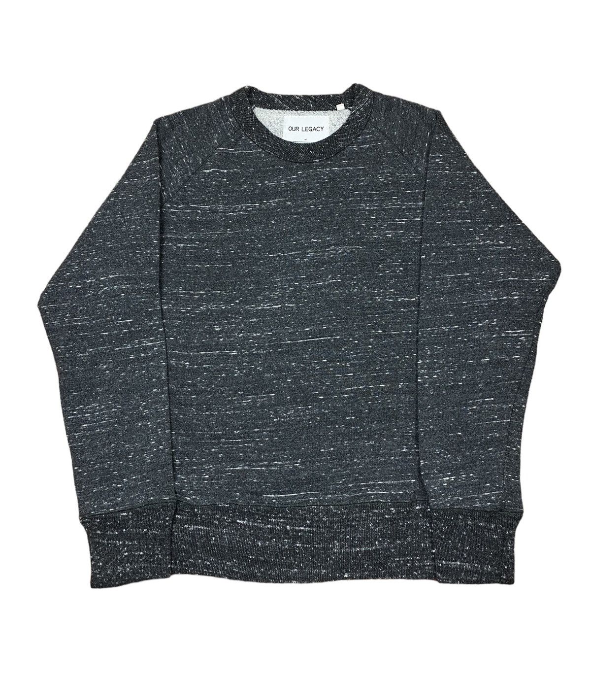 Our Legacy Our Legacy Terry Grey Buclé Pullover Crewneck Size US S / EU 44-46 / 1 - 1 Thumbnail