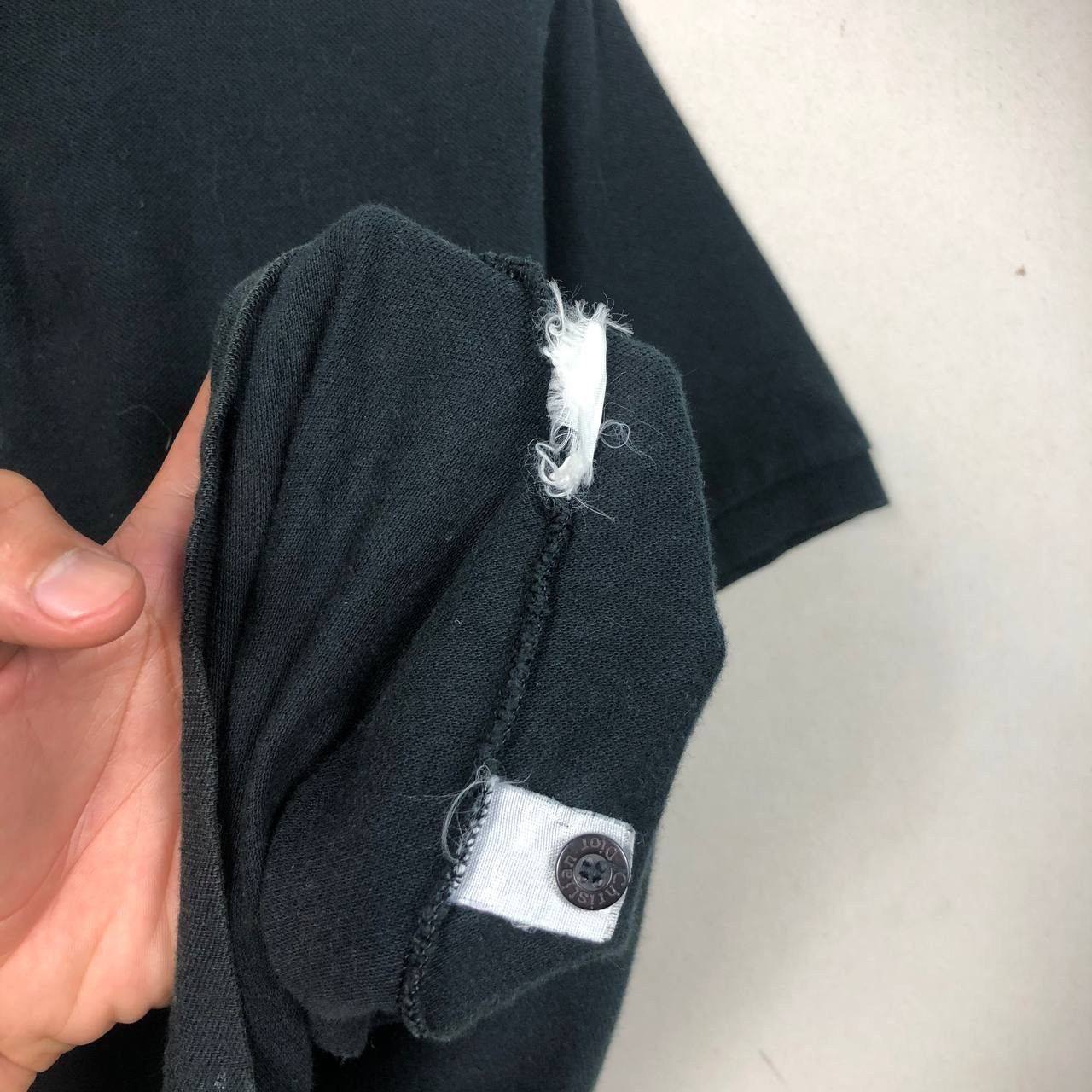Christian Dior Monsieur Vintage Christian Dior Monsieur Black Polos Tshirt Size US M / EU 48-50 / 2 - 7 Thumbnail