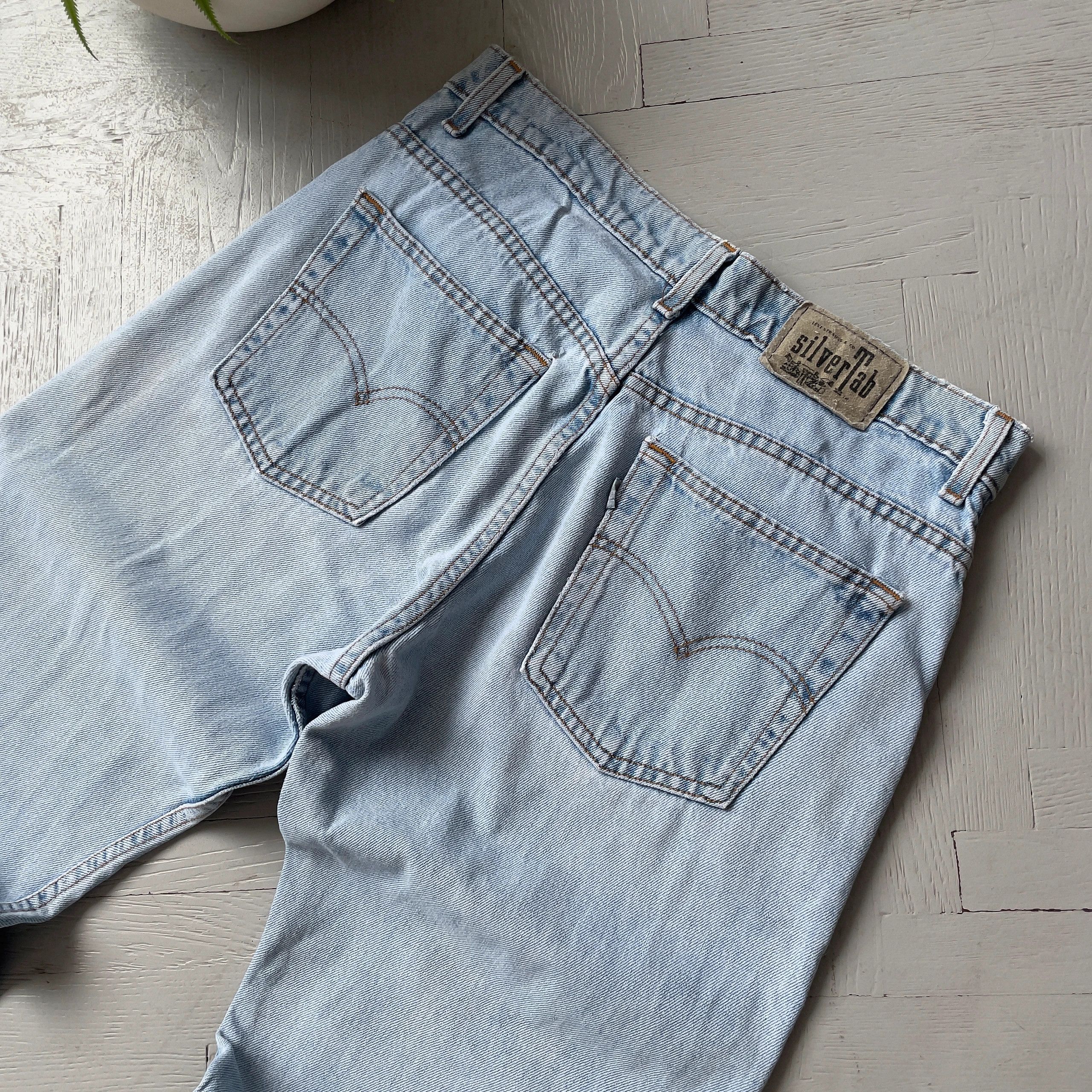 Levi's 90s Levi's Silver Tab Boyfriend Jeans Size 34" / US 12 / IT 48 - 3 Thumbnail