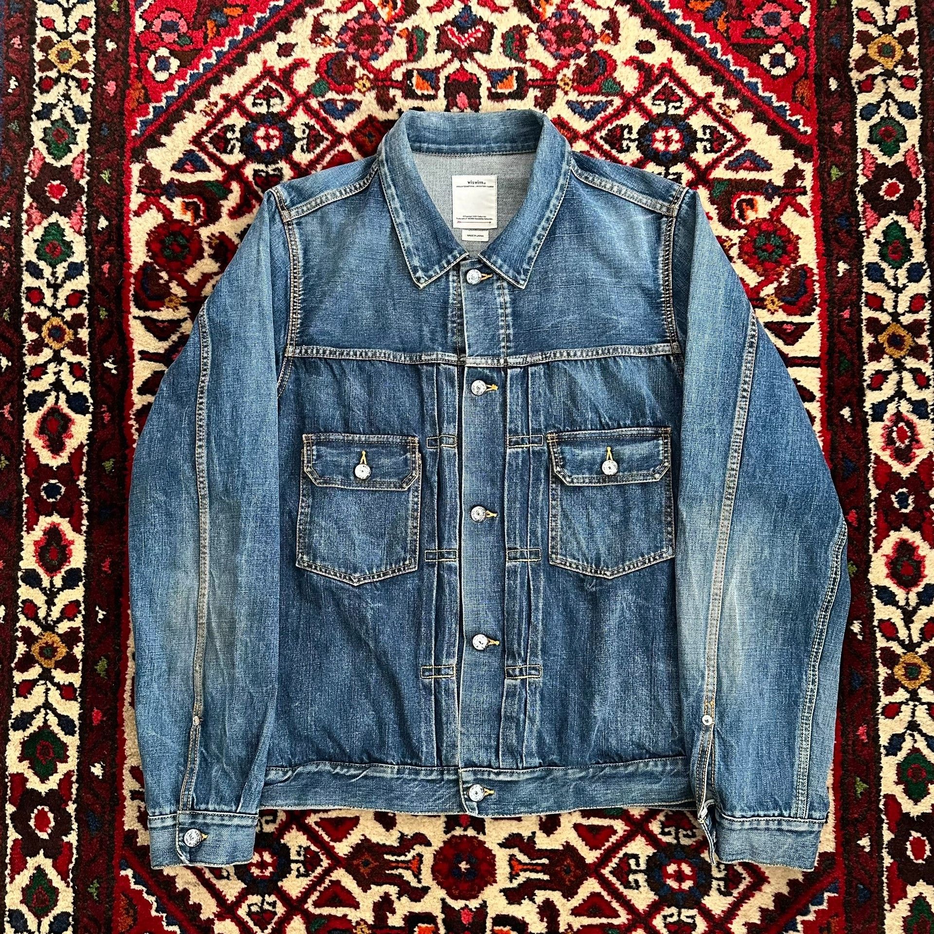 Visvim visvim 19aw 101 Dry1000 Denim Jacket Size US XL / EU 56 / 4 - 1 Thumbnail