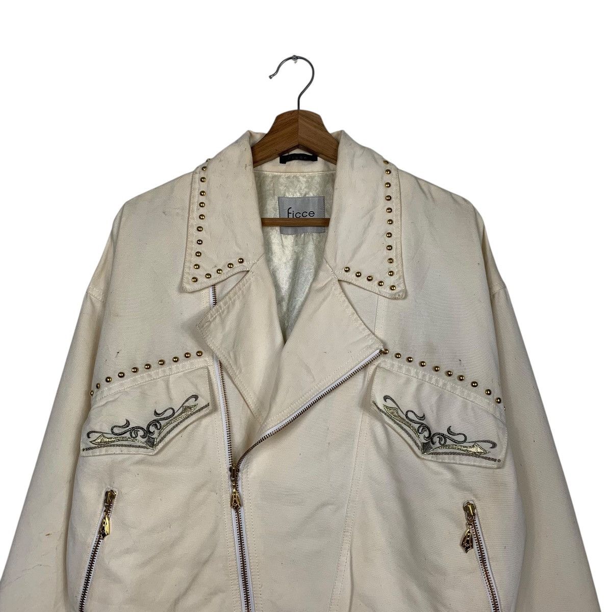 Yoshiyuki Konishi Ficce Yoshiyuki Konishi Double Colar Jacket Size US M / EU 48-50 / 2 - 2 Thumbnail