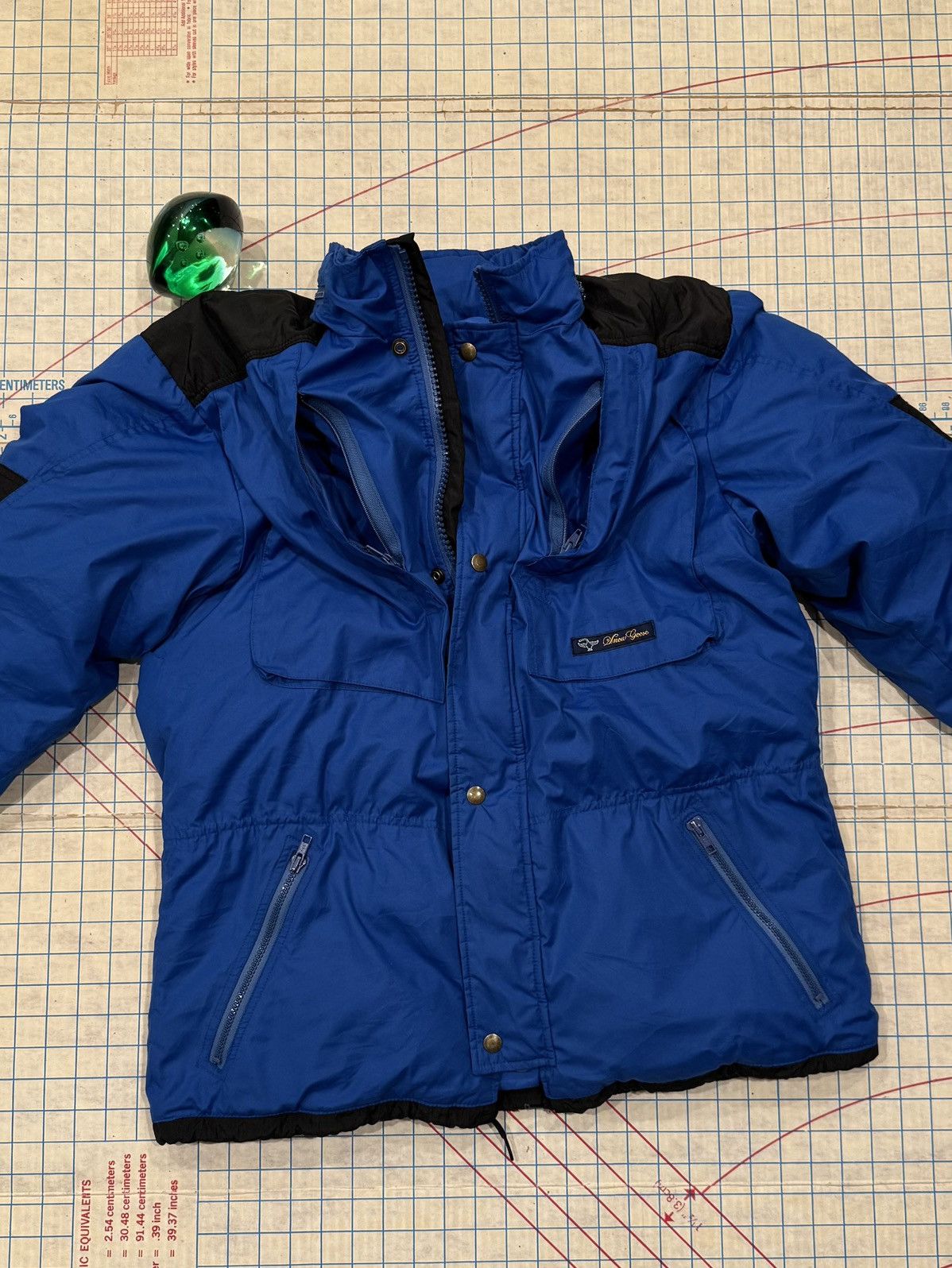 Canada Goose Vintage Snow Goose Down Puffer Jacket Black and Blue Large Size US L / EU 52-54 / 3 - 5 Thumbnail