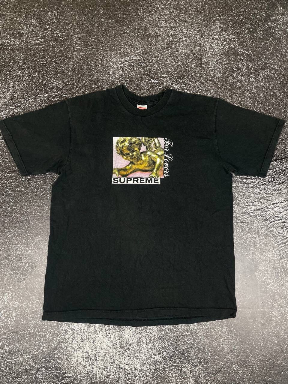 Vintage Supreme For Lovess Big Logo T-shift