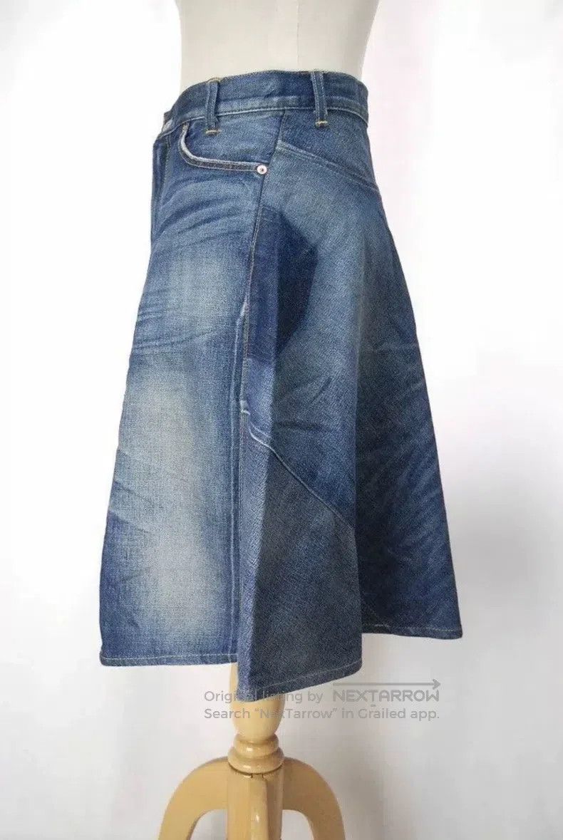 Junya Watanabe Junya Watanabe size XS Deconstructed denim skirt Size 22" - 2 Thumbnail