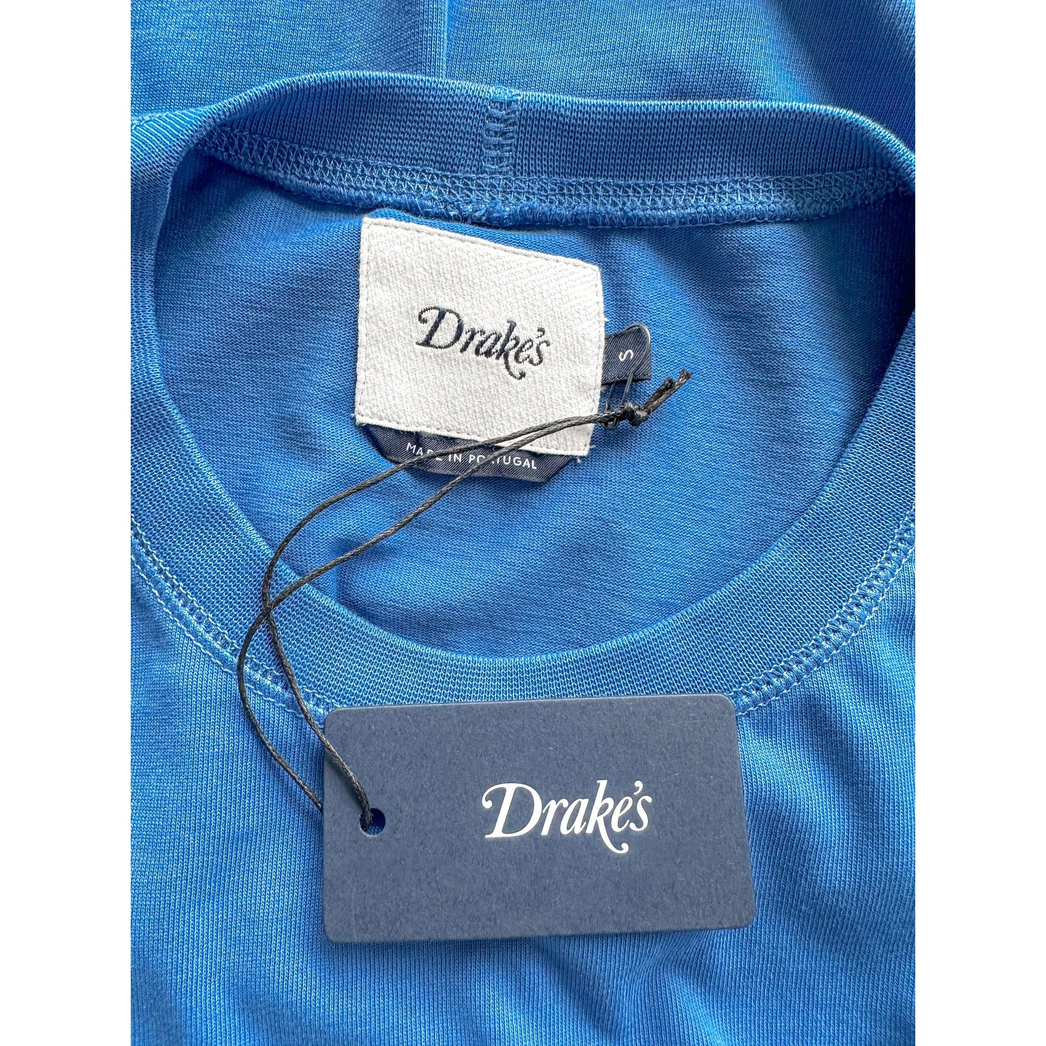Drake's Drake's Dutch Blue Short Sleeve Hiking Tee Shirt Size US S / EU 44-46 / 1 - 4 Thumbnail