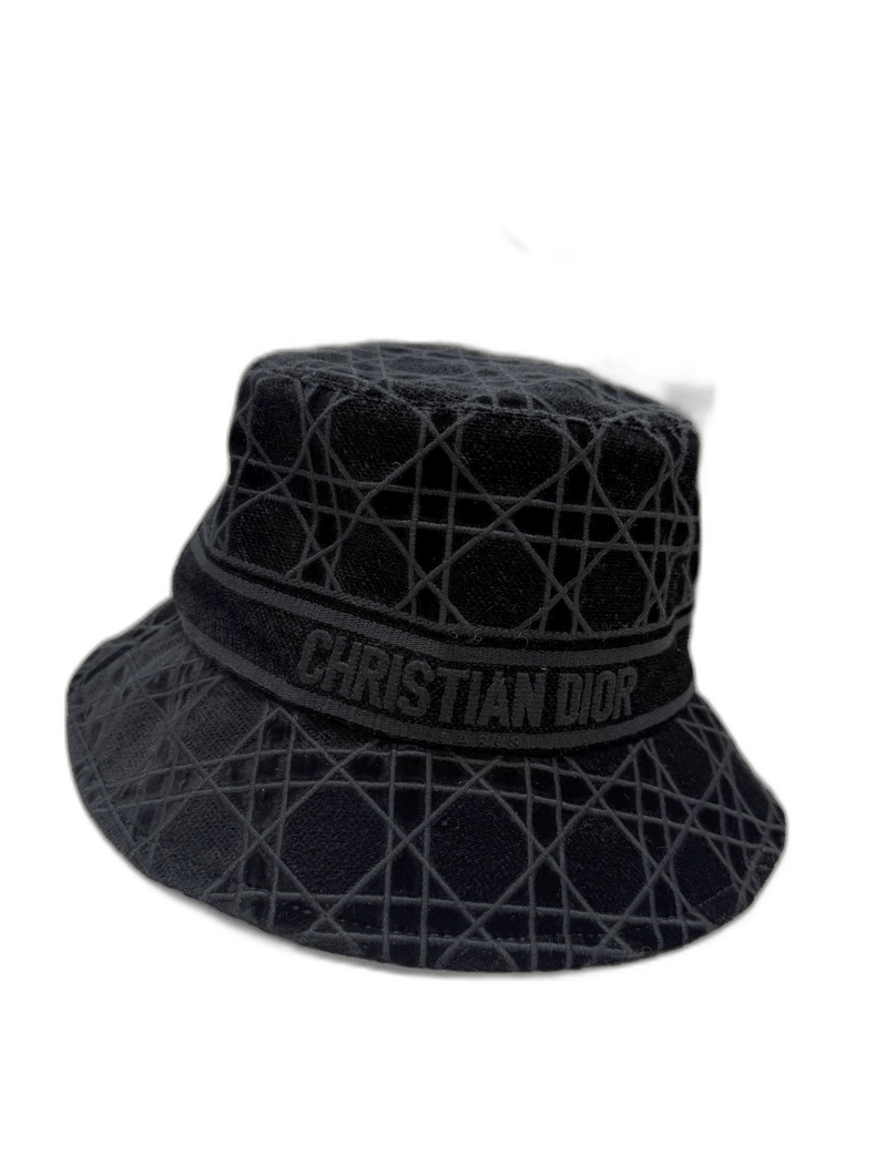 Dior New Dior Velvet Fisherman Hat Size 56 Size ONE SIZE - 1 Thumbnail