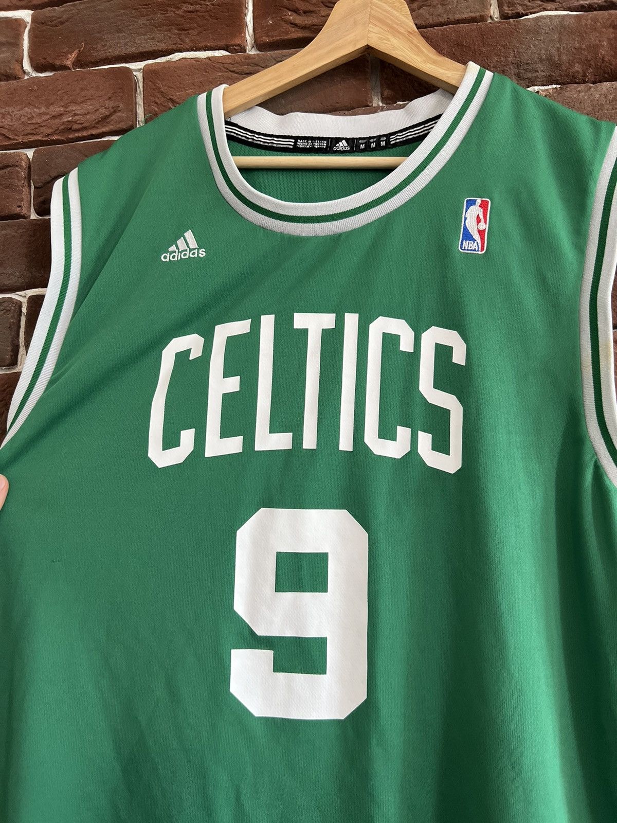 Adidas Vintage Boston Celtics Rondo Adidas NBA Basketball Jersey Size US M / EU 48-50 / 2 - 3 Thumbnail