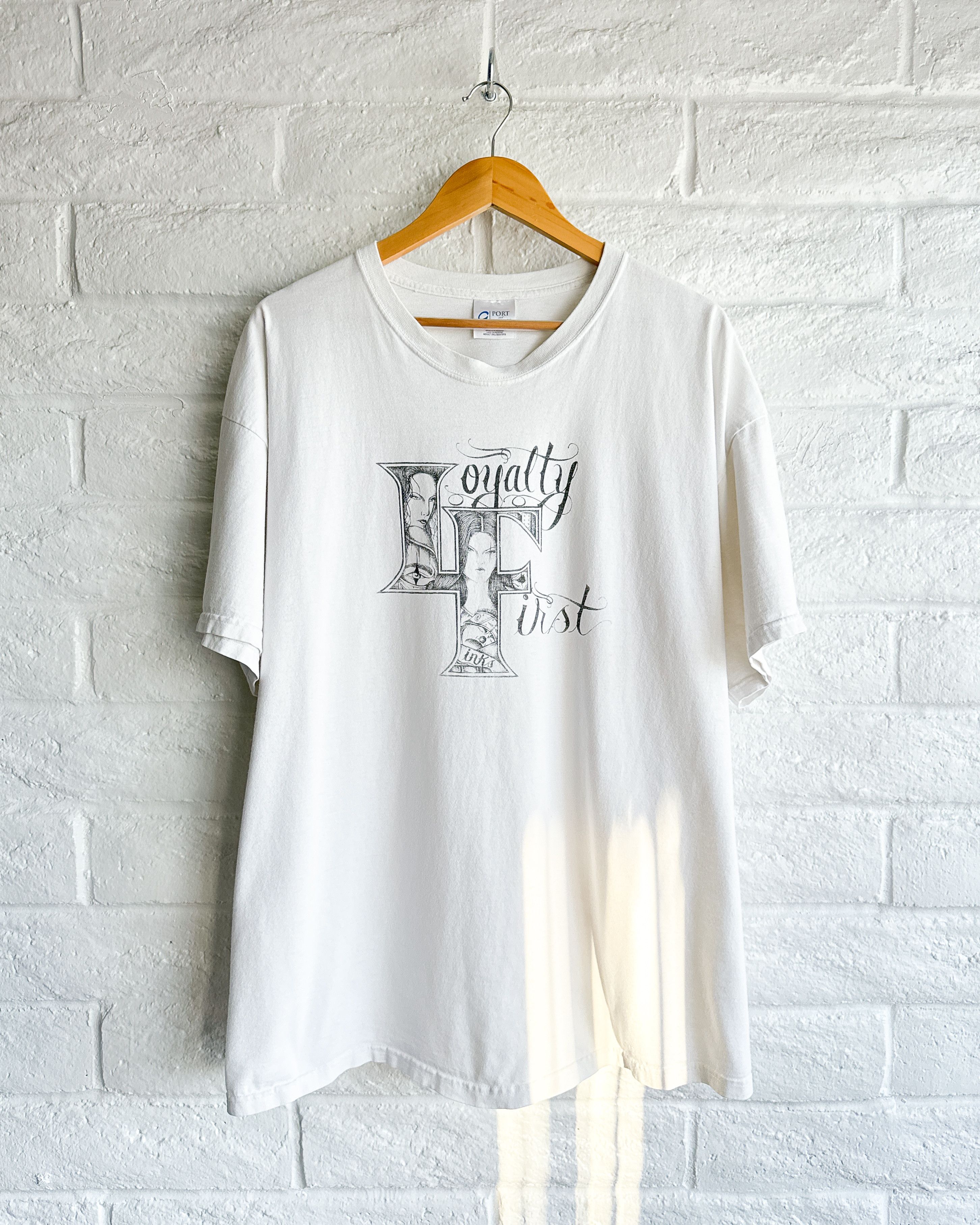 Vintage Vintage 2000s Chula Chicano Art T Shirt Men's 3XL Loyalty Size US XXL / EU 58 / 5 - 4 Thumbnail