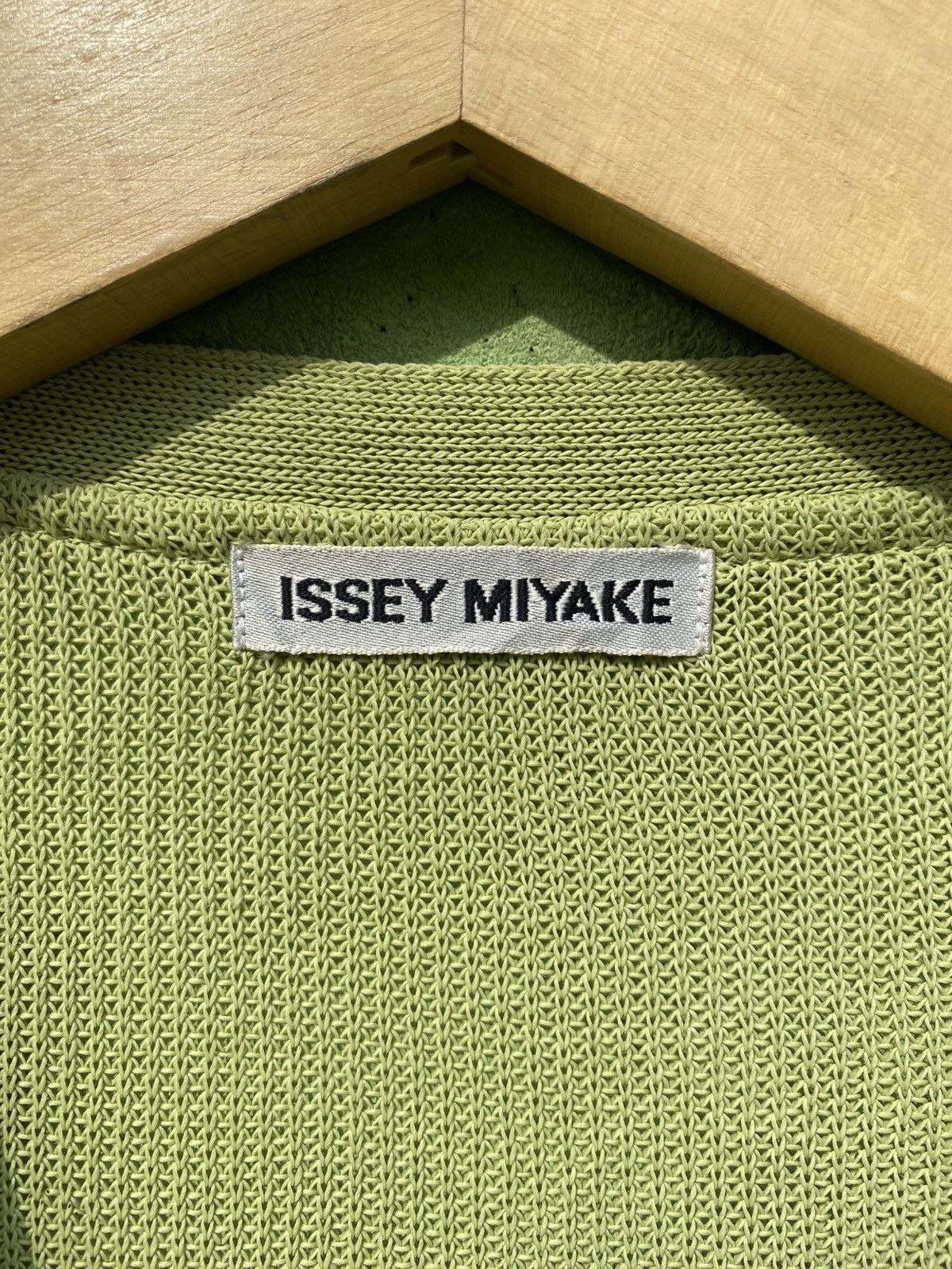 Issey Miyake Issey Miyake Olive Green Lightweight Cardigan Japanese Style Size M / US 6-8 / IT 42-44 - 7 Thumbnail