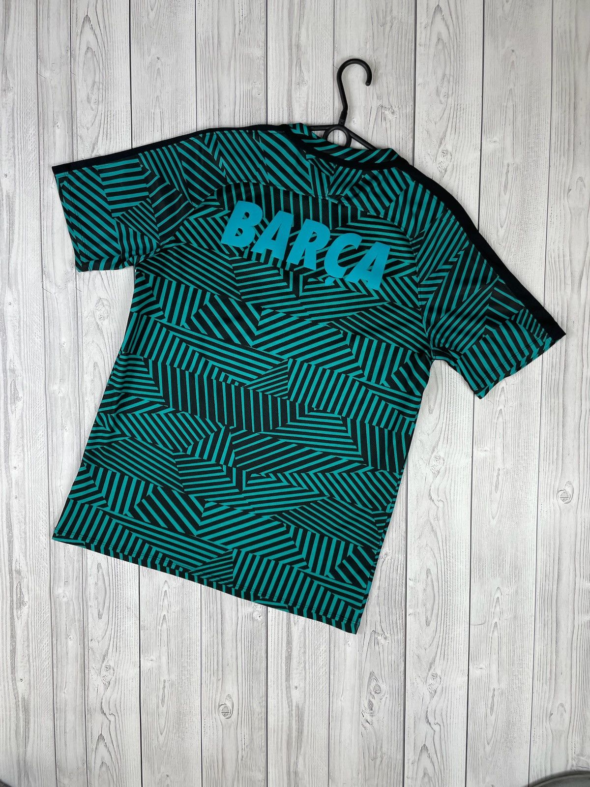 Other Vintage Nike Barcelona green training jersey tee logo rare L Size US L / EU 52-54 / 3 - 2 Thumbnail