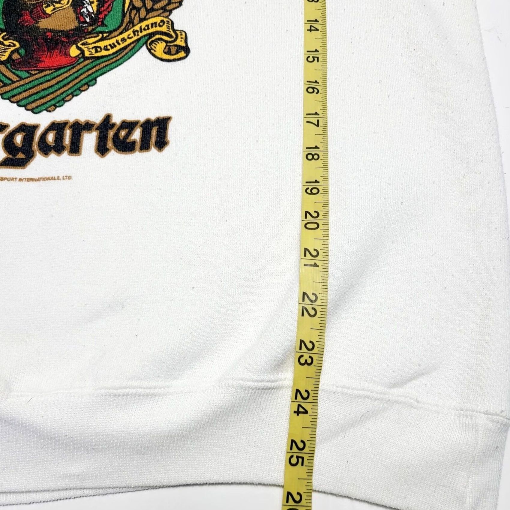 Vintage VINTAGE Schumacher's Biergarten Munich Germany Crewneck Sweatshirt Men L Size US L / EU 52-54 / 3 - 7 Thumbnail