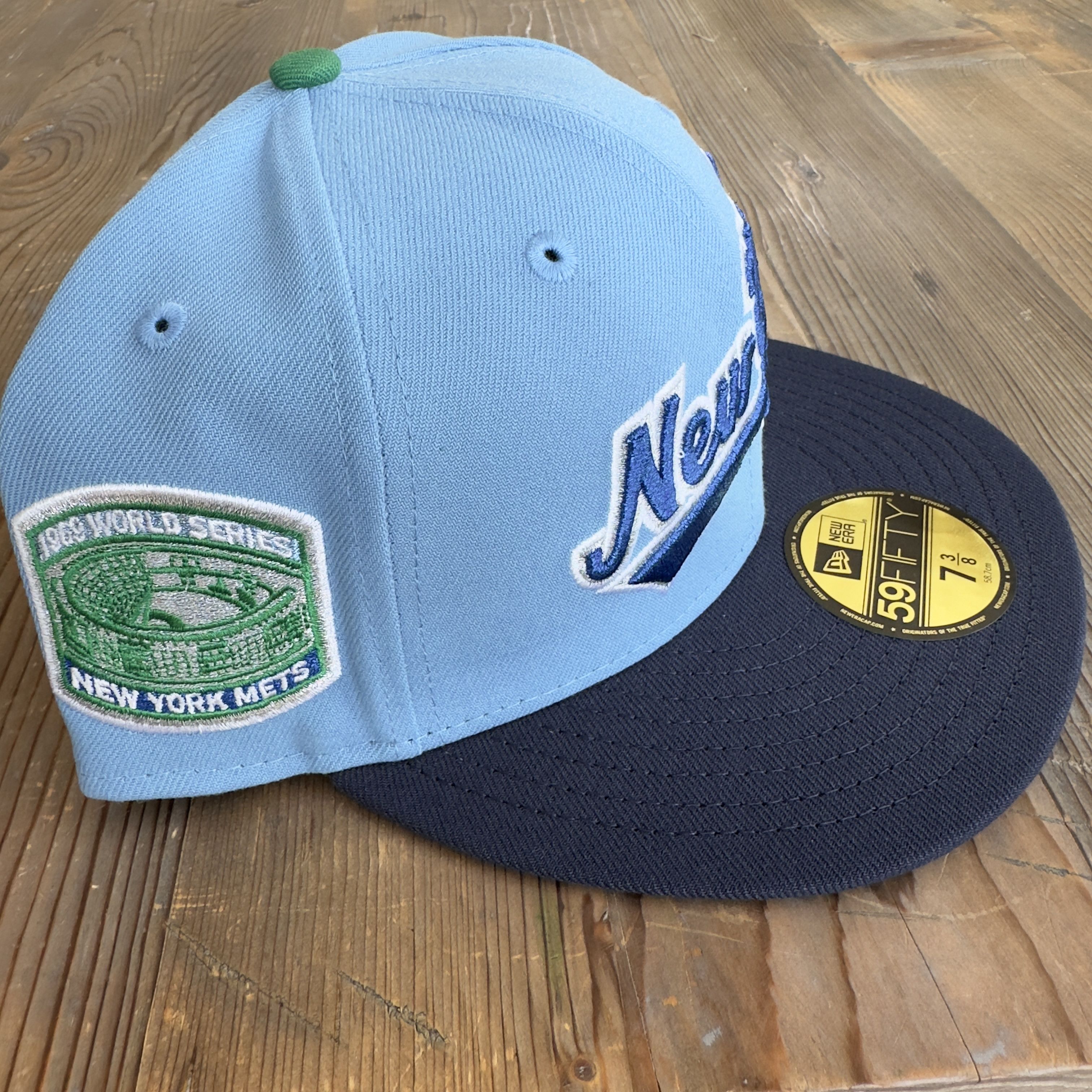 New Era New York Mets Script New Era 59Fifty 69 World Series 7 3/8" Size ONE SIZE - 3 Thumbnail