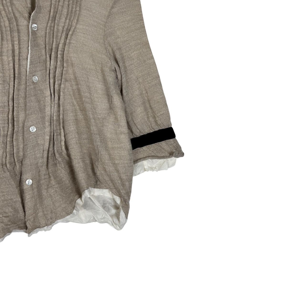 Comme des Garcons ☀️CDG TRICOT SS2007 BUTTON SHIRT Size S / US 4 / IT 40 - 9 Thumbnail