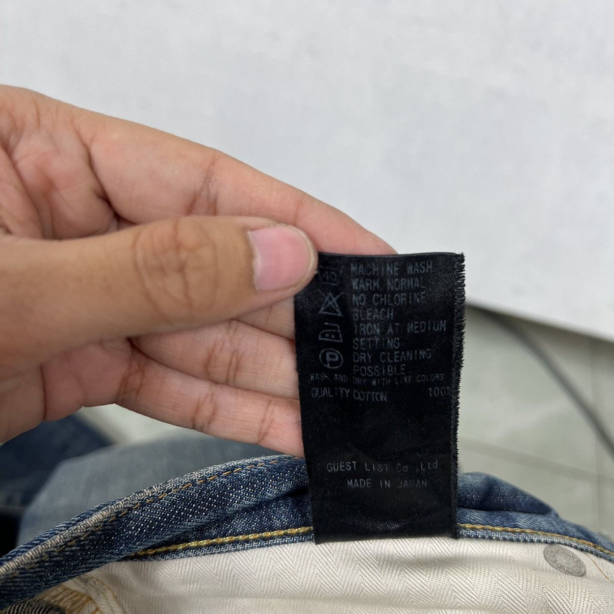 Other 🔥 Red card Blue Work Denim Slim fit jeans Size US 30 / EU 46 - 15 Thumbnail
