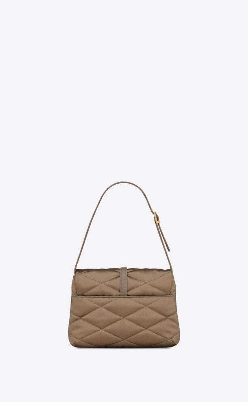 Saint Laurent Paris o1b1hav110824 Size: OS/ Hobo Quilted Bag in Brown Size ONE SIZE - 2 Thumbnail