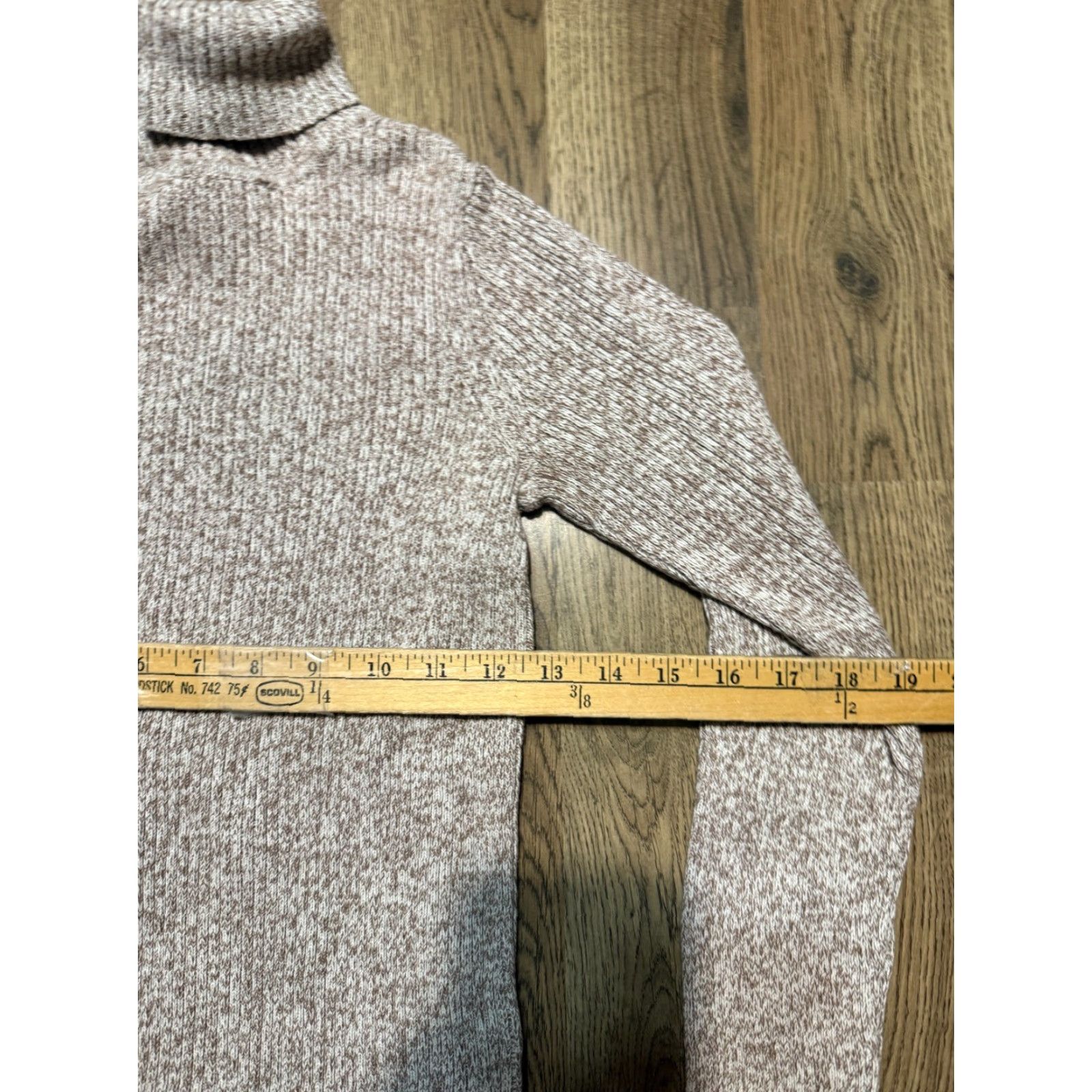 Vintage VINTAGE? Sonoma Shirt Women XS Brown Long Sleeve Turtle Neck Shirt Dress Shirt? Size XS / US 0-2 / IT 36-38 - 6 Thumbnail