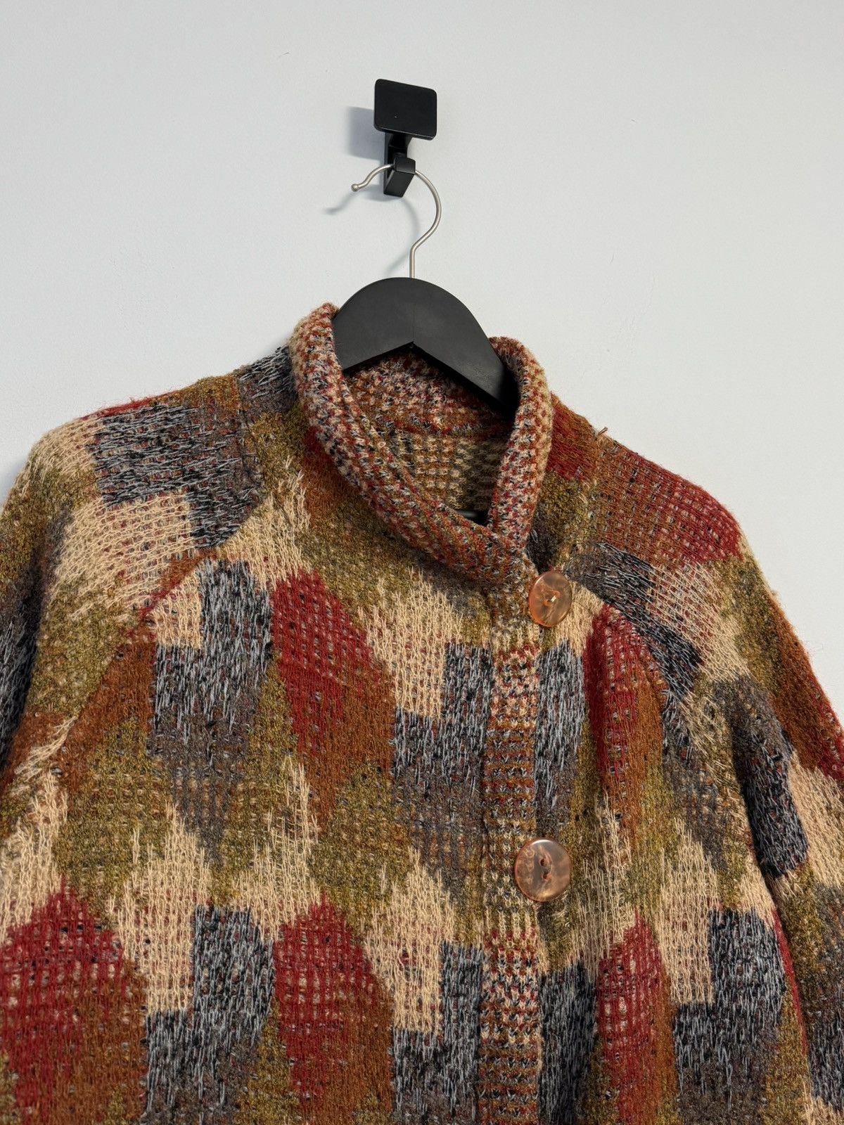 Missoni Missoni Coat Wool Multicolor Knit Luxury Designer Italy Size L / US 10 / IT 46 - 4 Thumbnail