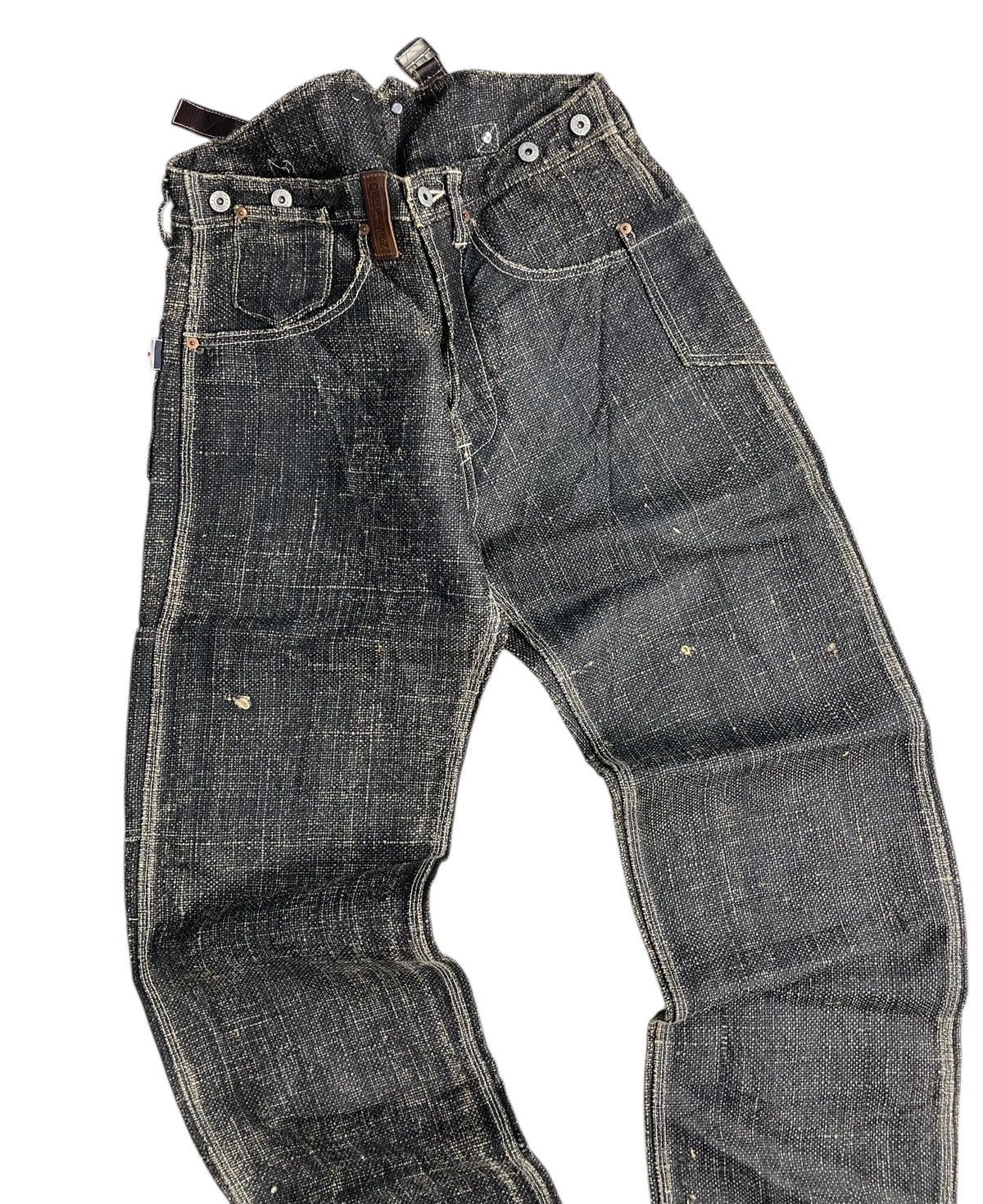 Studio D'Artisan Studio D Artisan Baggy Jeans Sack Material Made In Japan Size US 33 - 2 Thumbnail