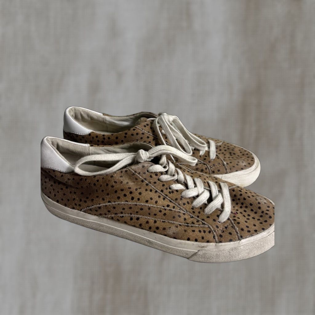 Madewell Madewell Sneaker Womens Sidewalk Spot Dot Genuine Calf Hair Low Top AA176 8 Brown Shoes Casual Flat Comfort Cushioned M Size M / US 6-8 / IT 42-44 - 1 Thumbnail
