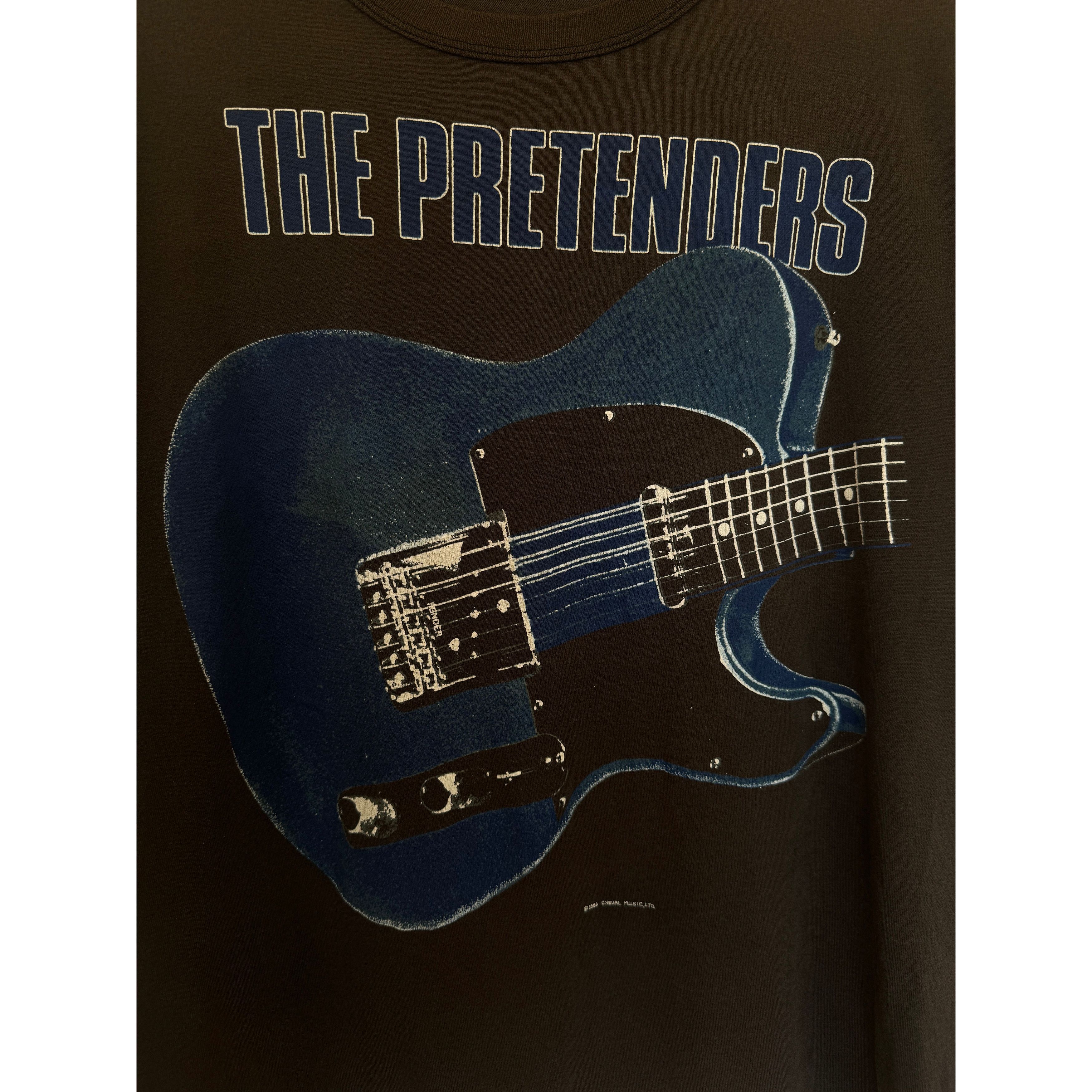 Vintage The Pretenders World Tour 1987 Tee Size US XL / EU 56 / 4 - 7 Thumbnail