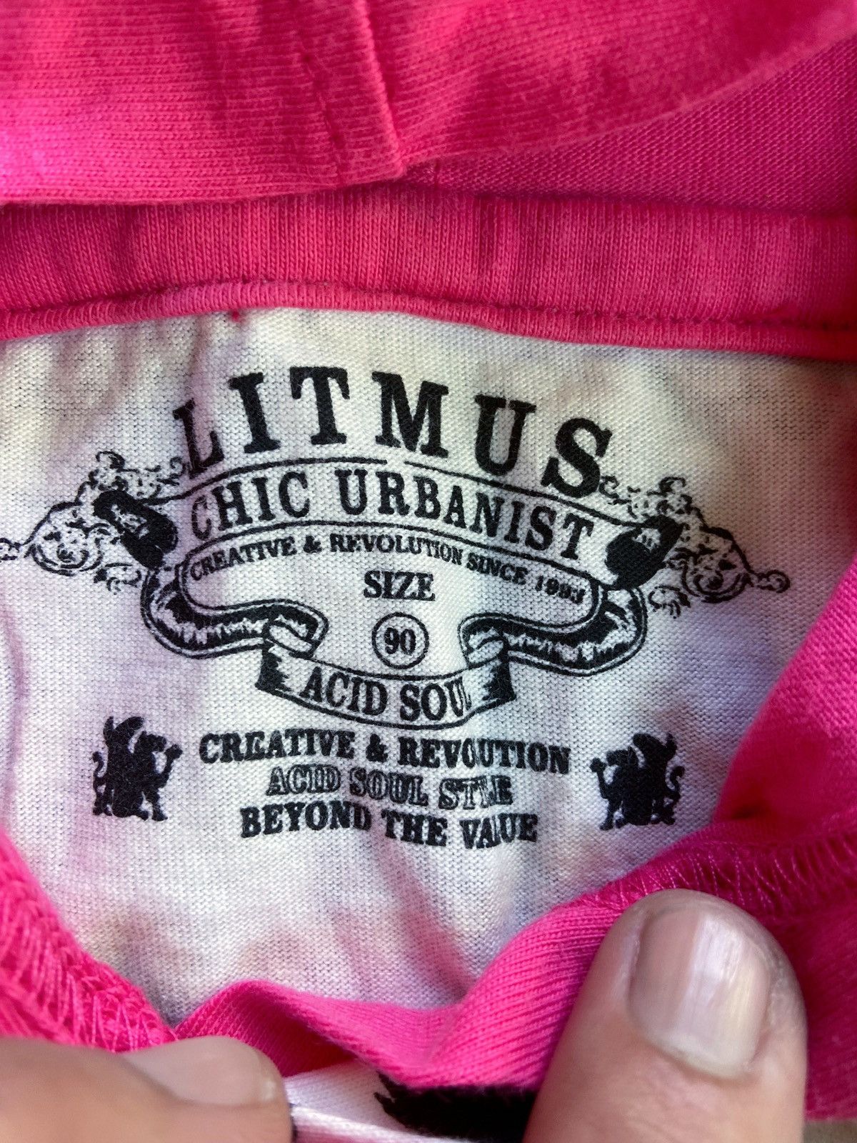 20471120 DOUBLE LAYER CHIC URBANIST ACID LITMUS HOODIE STYLE Size US S / EU 44-46 / 1 - 11 Thumbnail