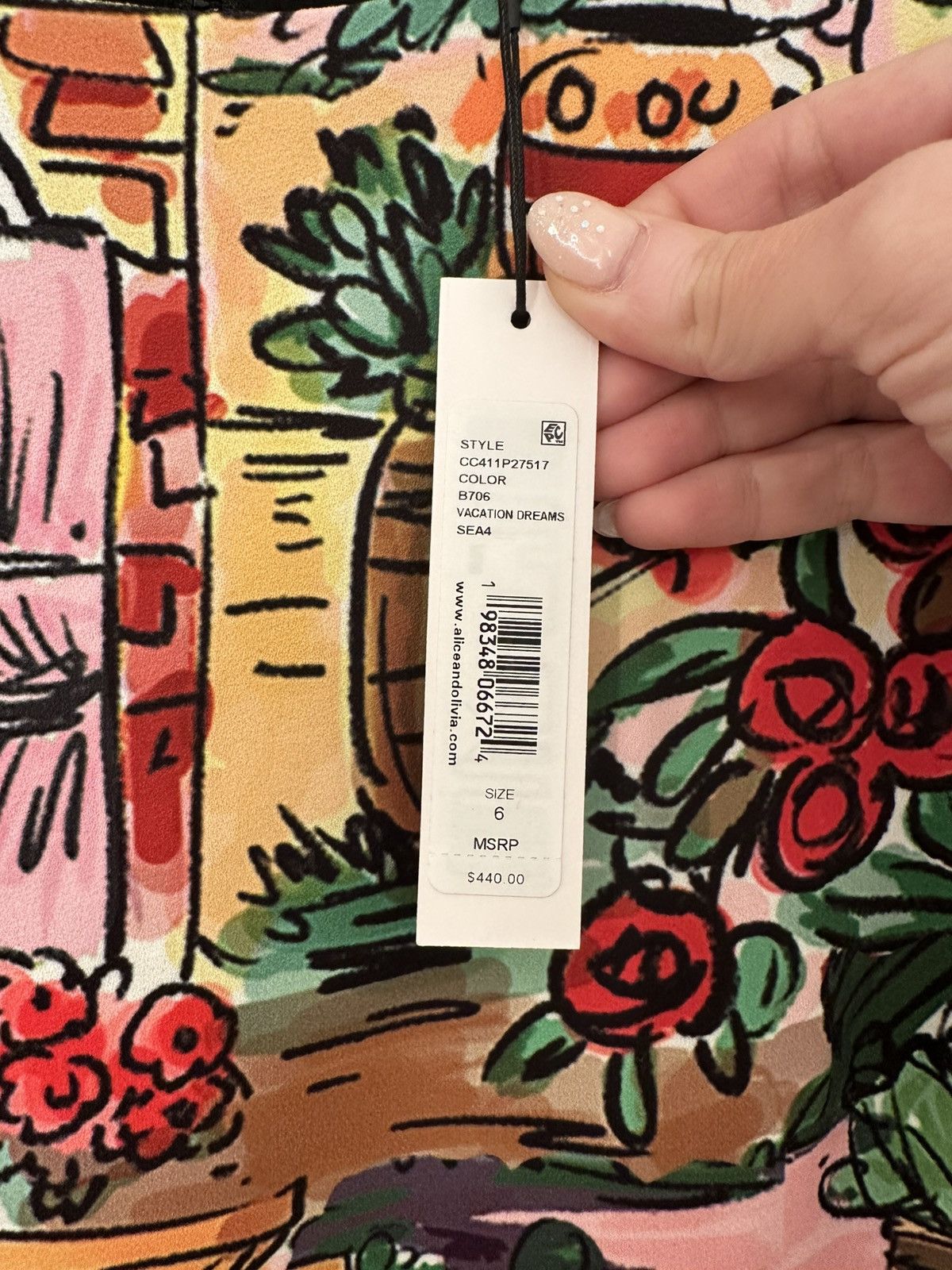 Alice + Olivia Alice and Olivia Coley Sleeveless Mini Dress Size M / US 6-8 / IT 42-44 - 9 Thumbnail