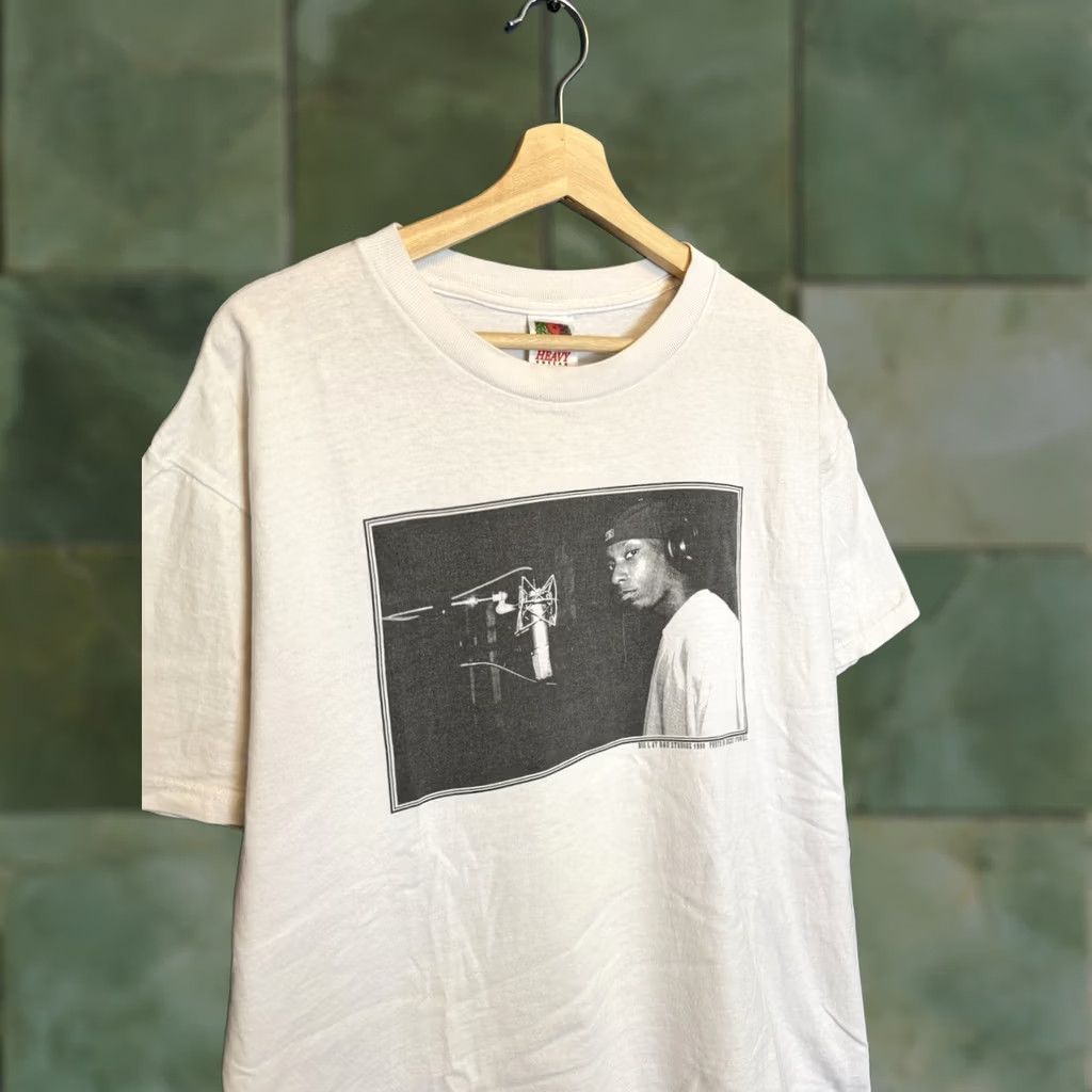 Fruit Of The Loom VINTAGE 90s Big L The Big Picture White T-Shirt Men XL 1998 Mens Size US XL / EU 56 / 4 - 1 Thumbnail
