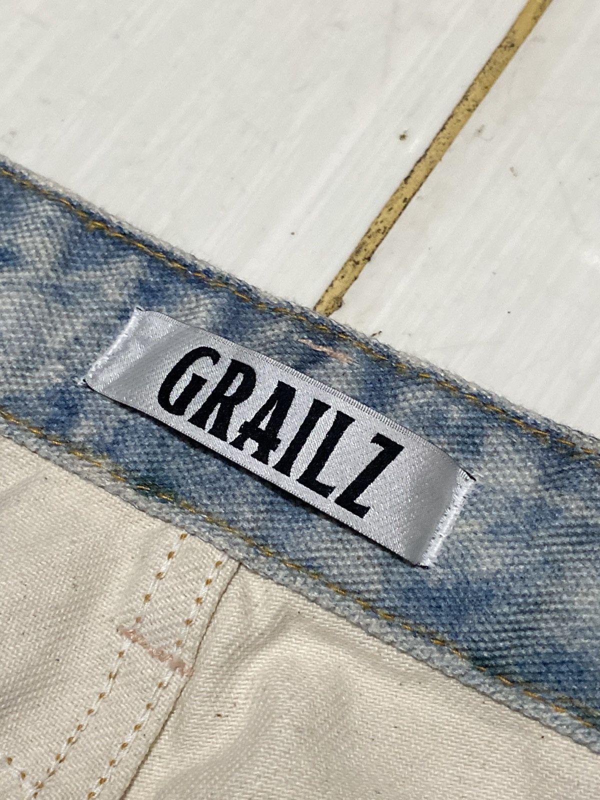 GRAILZ GRAILZ Key Chain Illusion Denim Pants Size US 28 / EU 44 - 8 Thumbnail