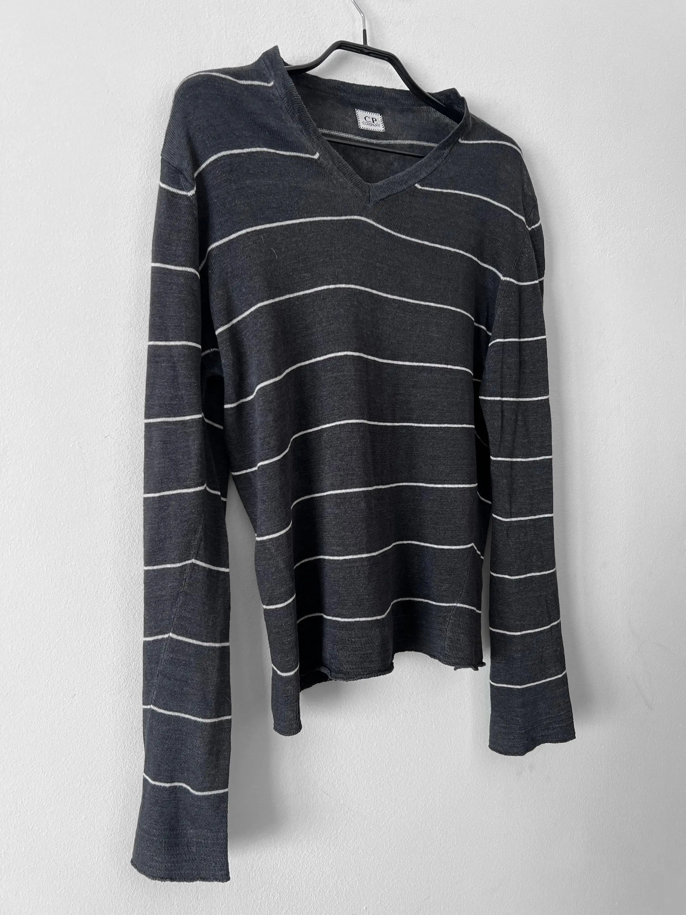 C.P. Company Sweatshirt Stripped Linen Size US M / EU 48-50 / 2 - 5 Thumbnail