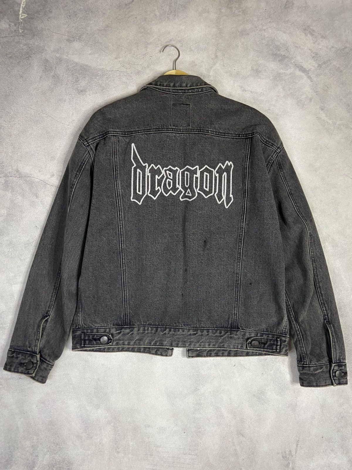 Acne Studios × JJJJound × Juun.J G - DRAGON Big Bang X Eight Second Denim Jacket Size US S / EU 44-46 / 1 - 9 Thumbnail