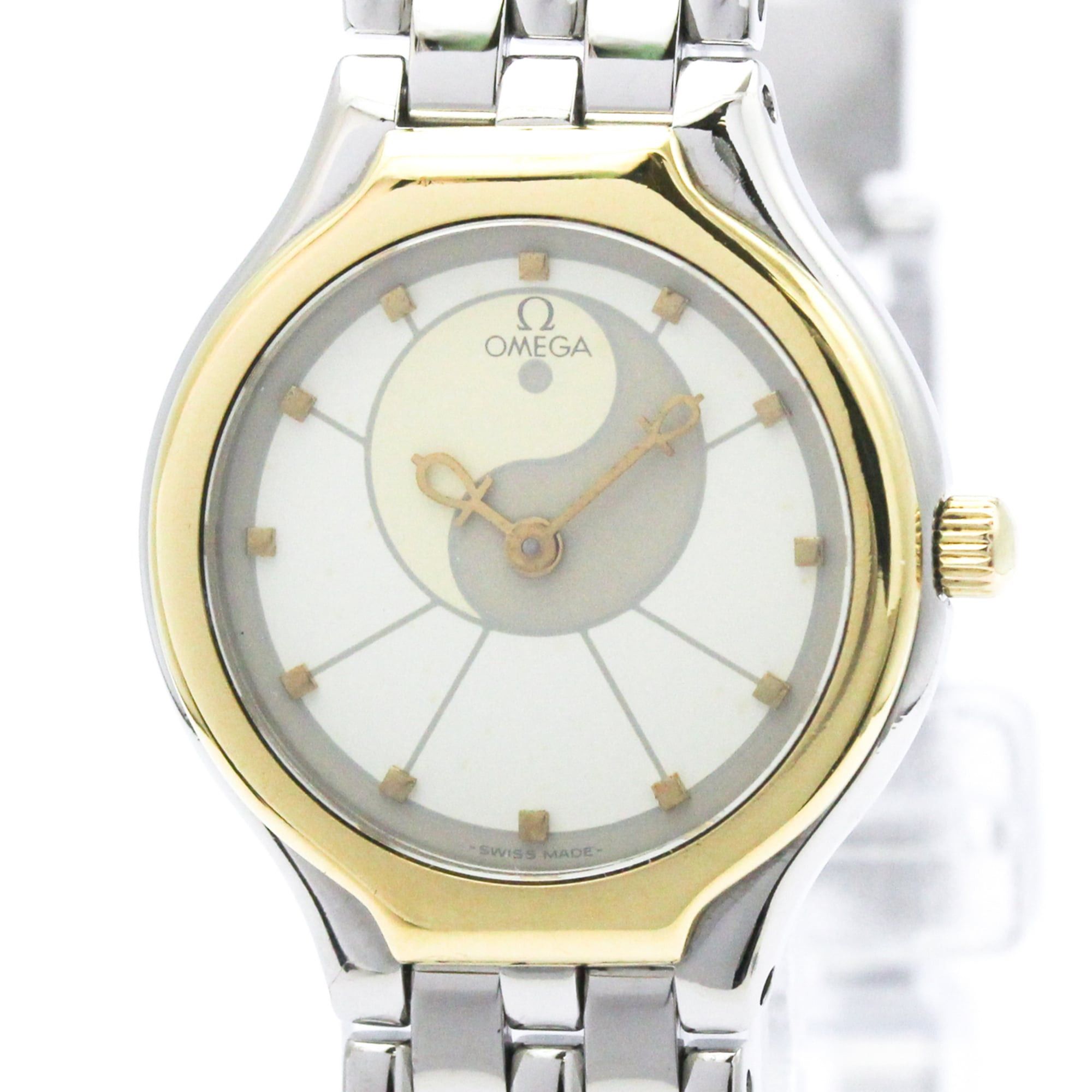 Omega OMEGA De Ville Symbol K18 Gold Stainless Steel Ladies Watch 595.0101 Size ONE SIZE - 1 Thumbnail