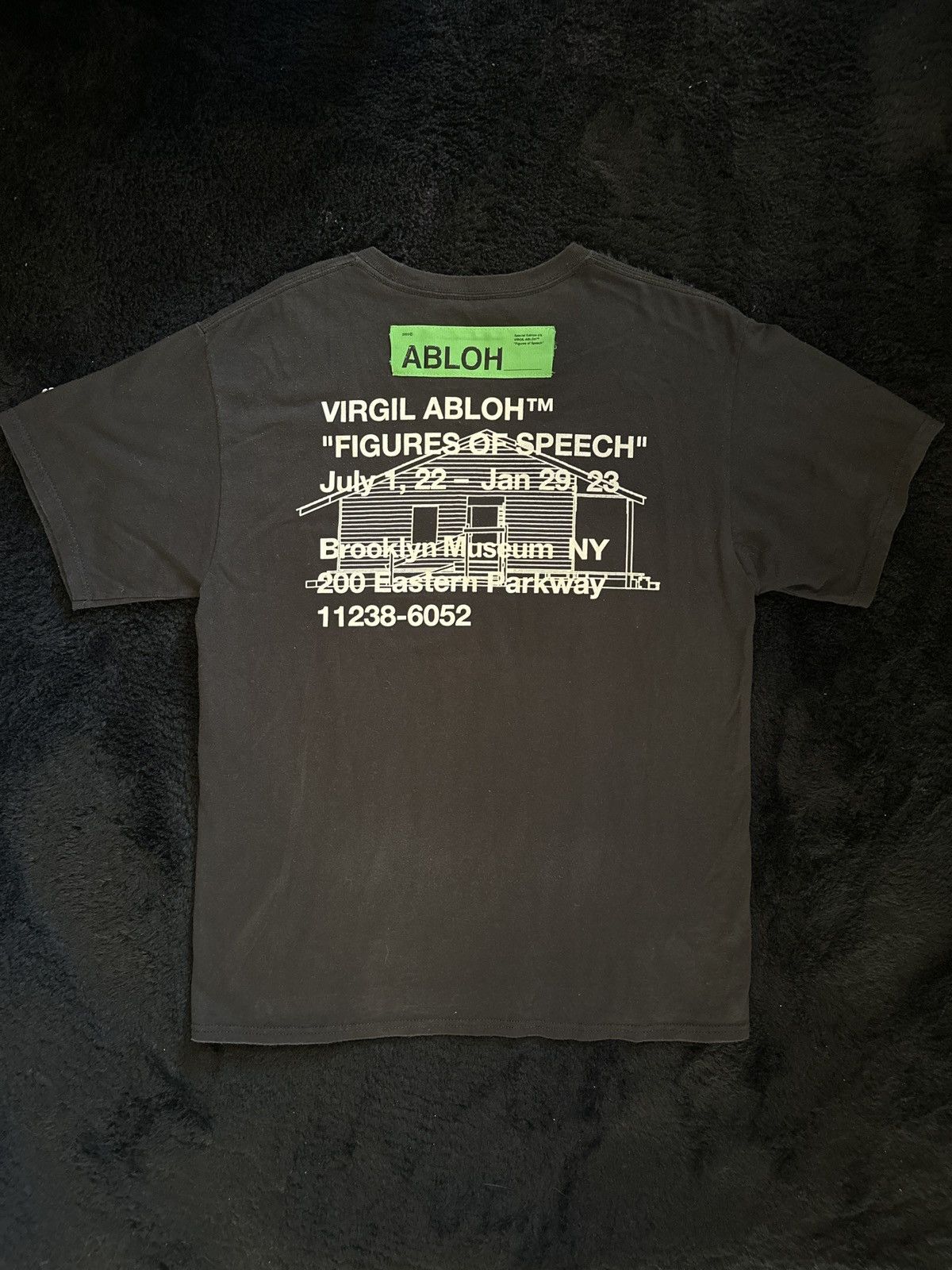 Champion × Virgil Abloh Virgil Abloh x Champion Gymnastics Brooklyn Museum Tee Black Size US M / EU 48-50 / 2 - 2 Thumbnail