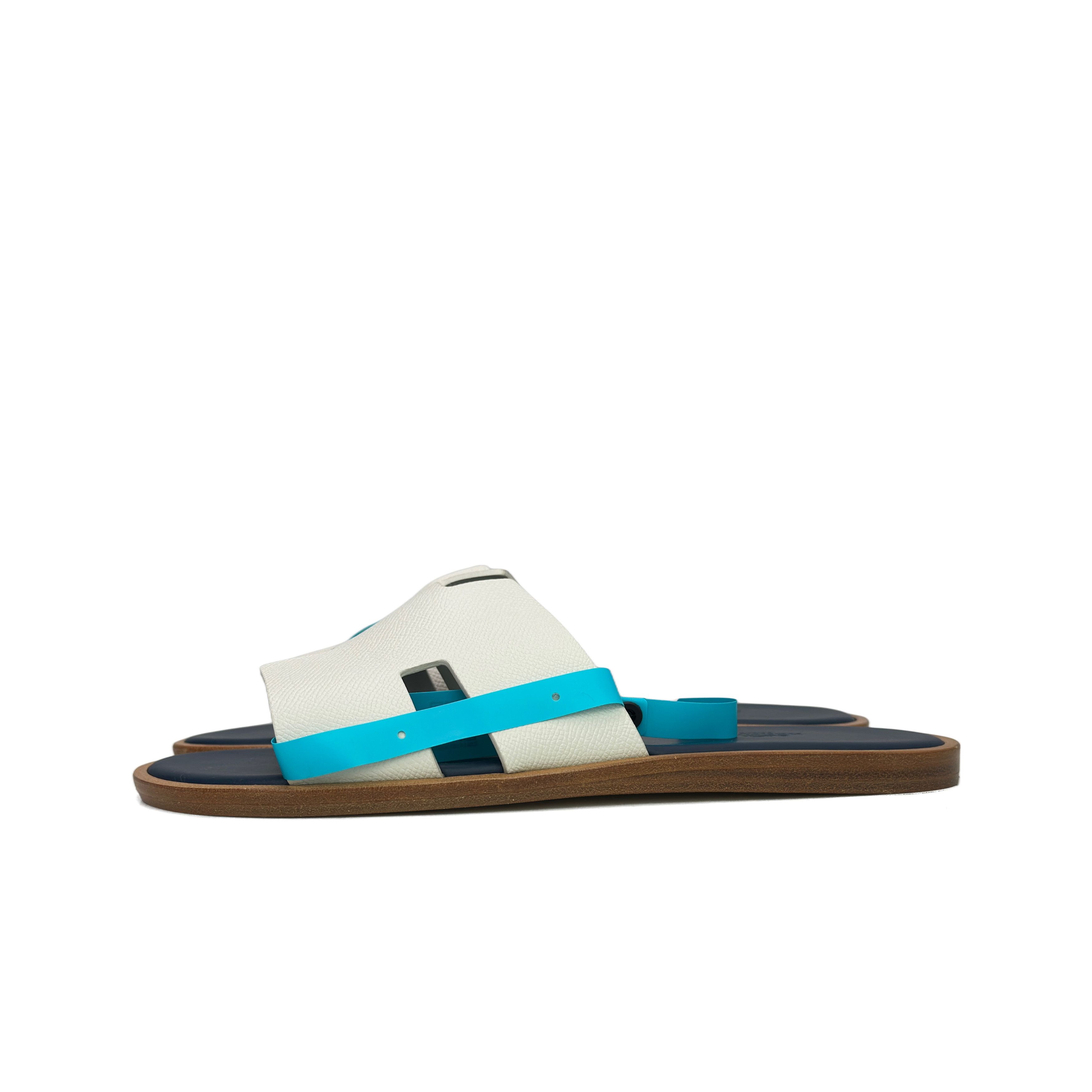 Hermes Hermès Izmir Leather Sandals Size 42.5 Size US 9.5 / EU 42-43 - 1 Thumbnail