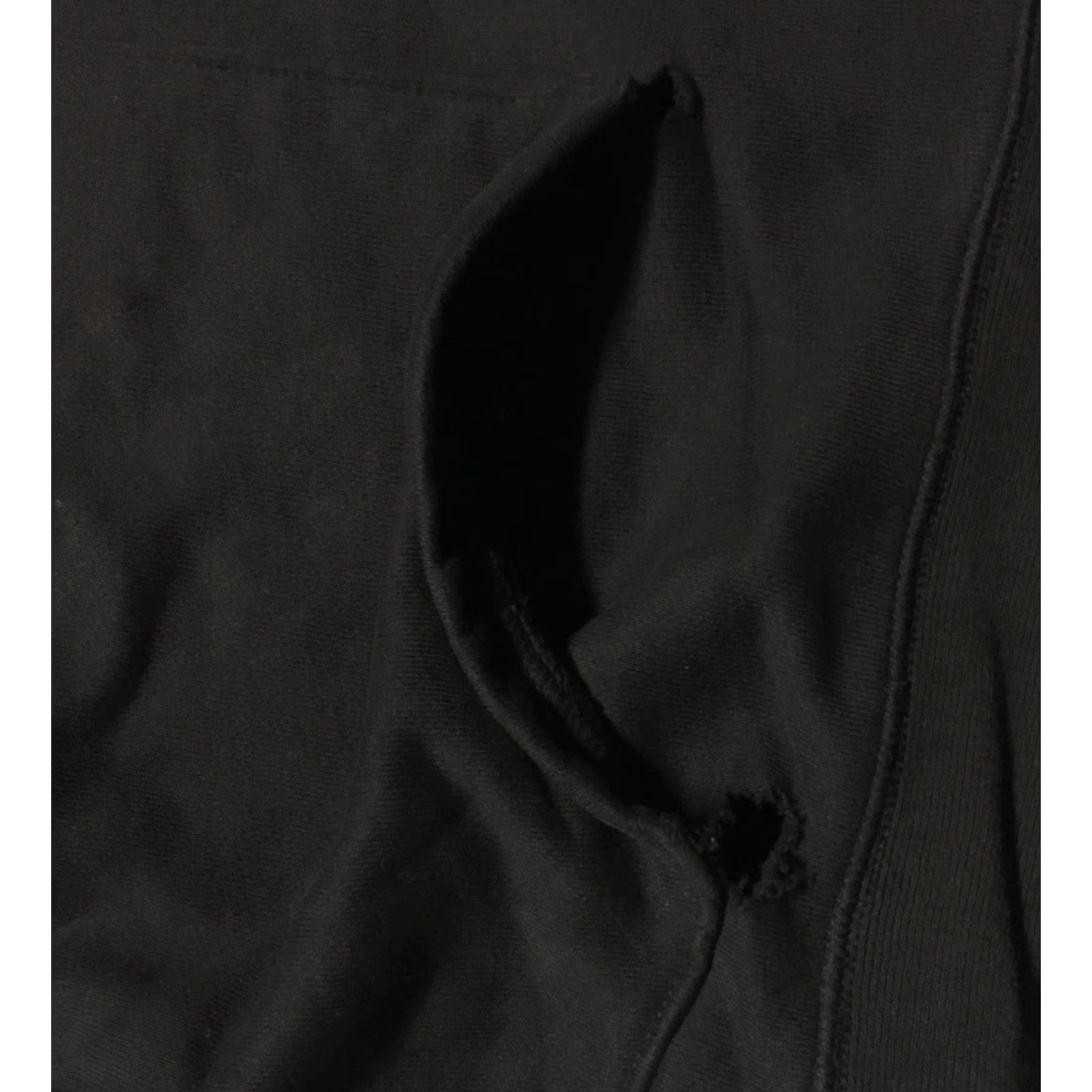 Champion Champion Hoodie S Black Distressed Faded Reverse Weave Grunge Surf Skate Track 90s Vintage Mens Size US S / EU 44-46 / 1 - 3 Thumbnail