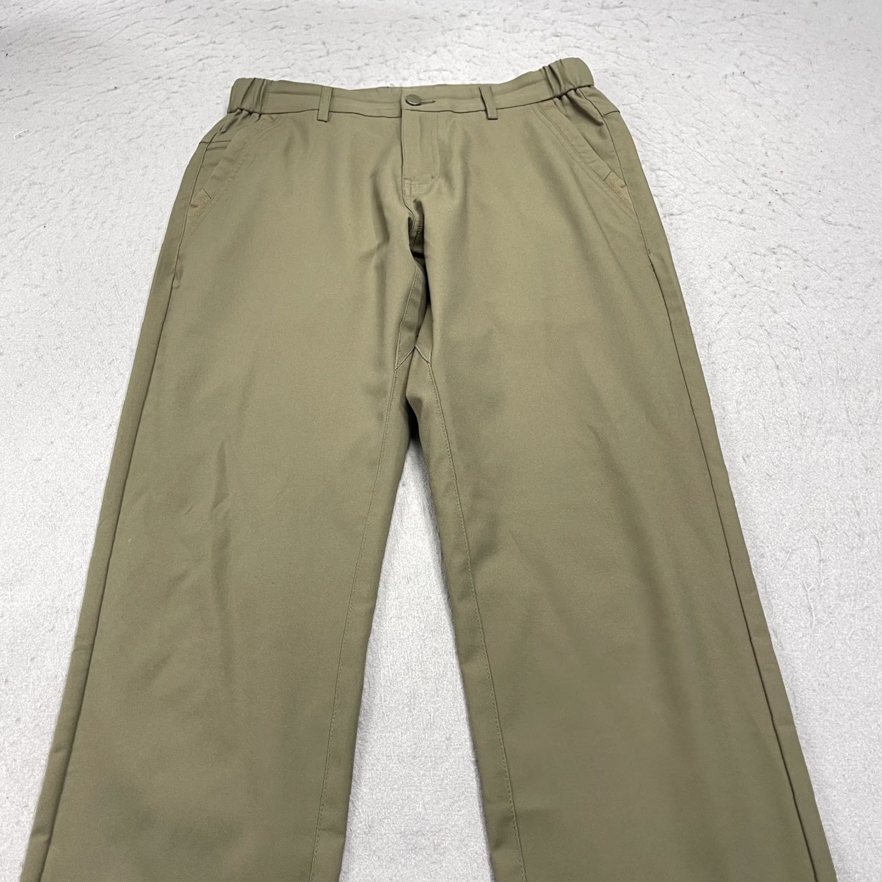 Vintage Jack Archer Pants 29x32 Green Tech Chino Casual Travel Performance Mens Size US 29 - 3 Thumbnail