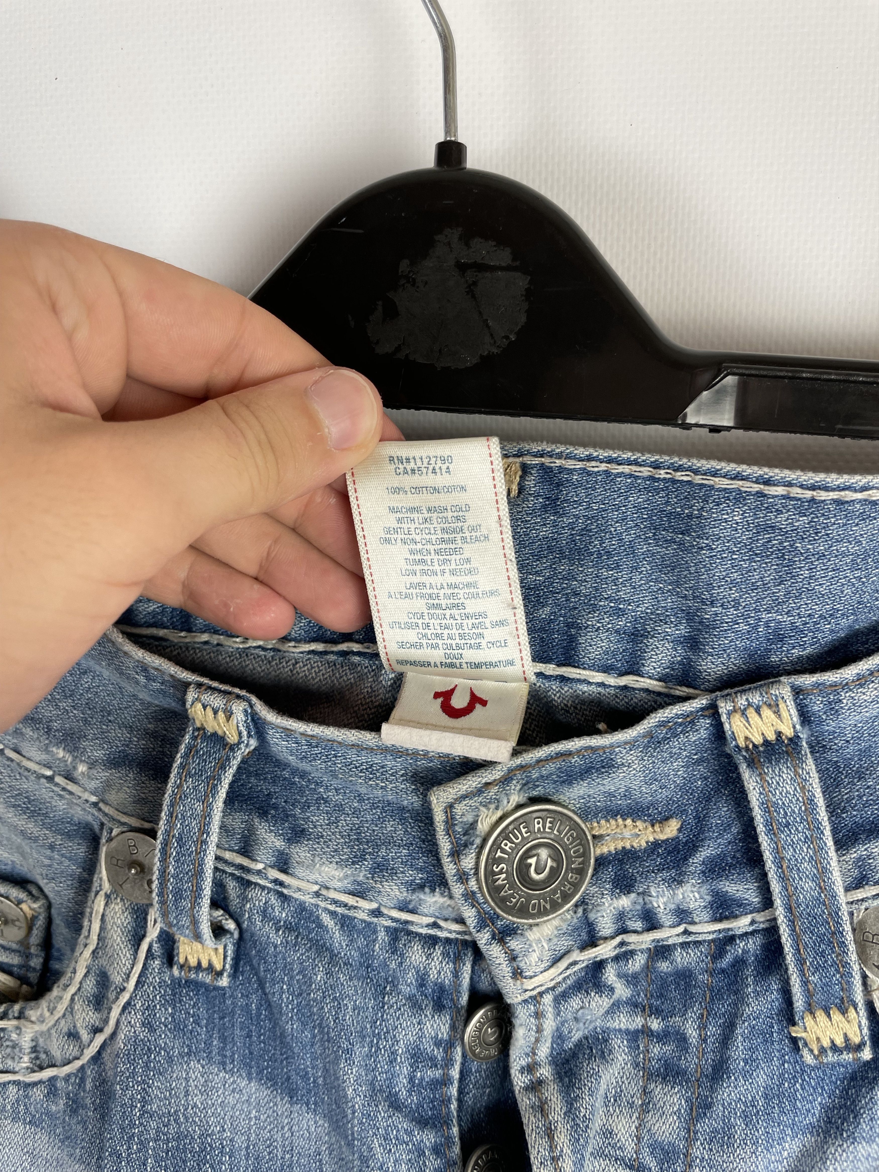 True Religion True Religion jeans vintage denim Size US 33 - 10 Thumbnail