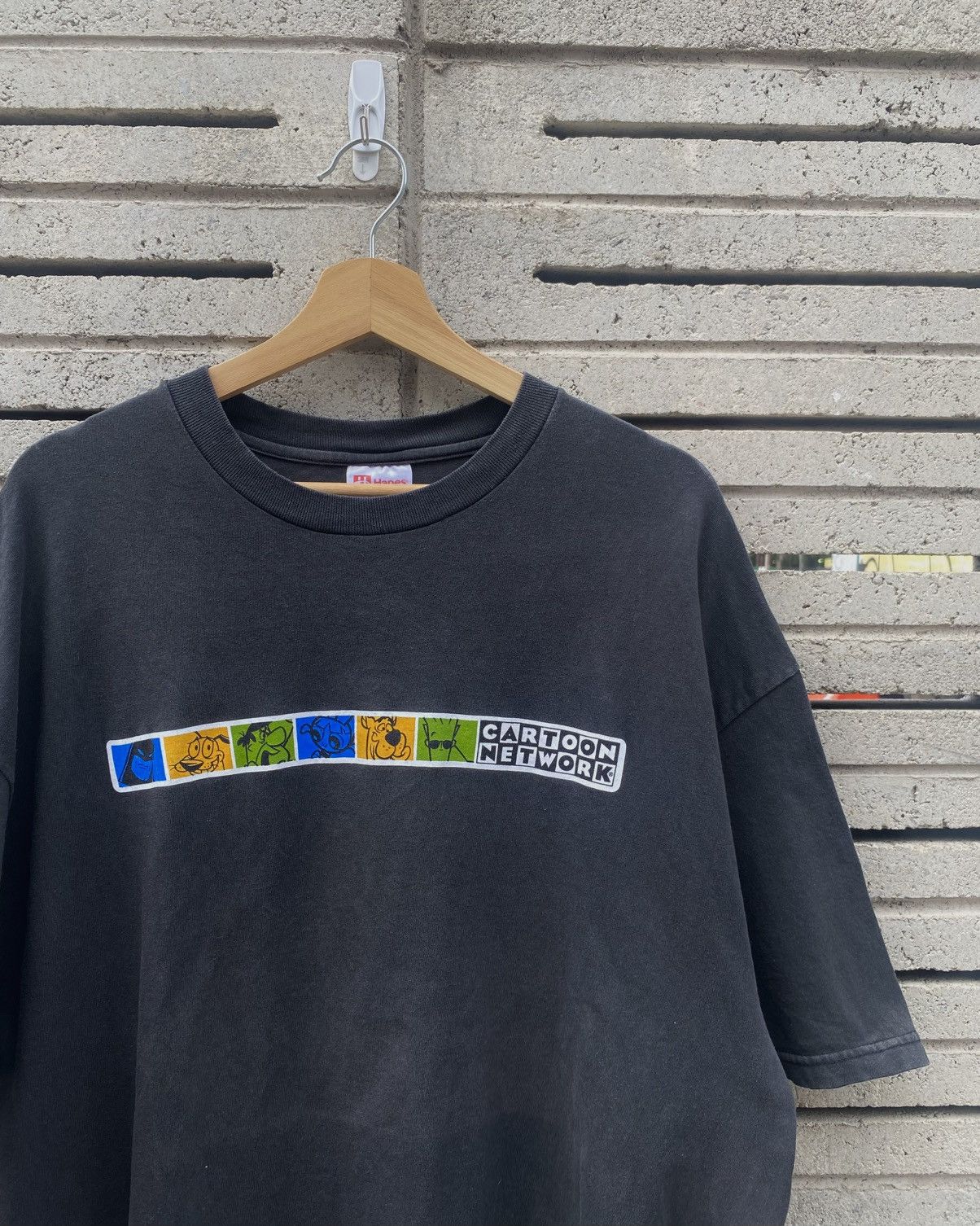 Cartoon Network “RARE” Vintage 90’s Cartoon Network Box Logo Tee Size US XL / EU 56 / 4 - 2 Thumbnail