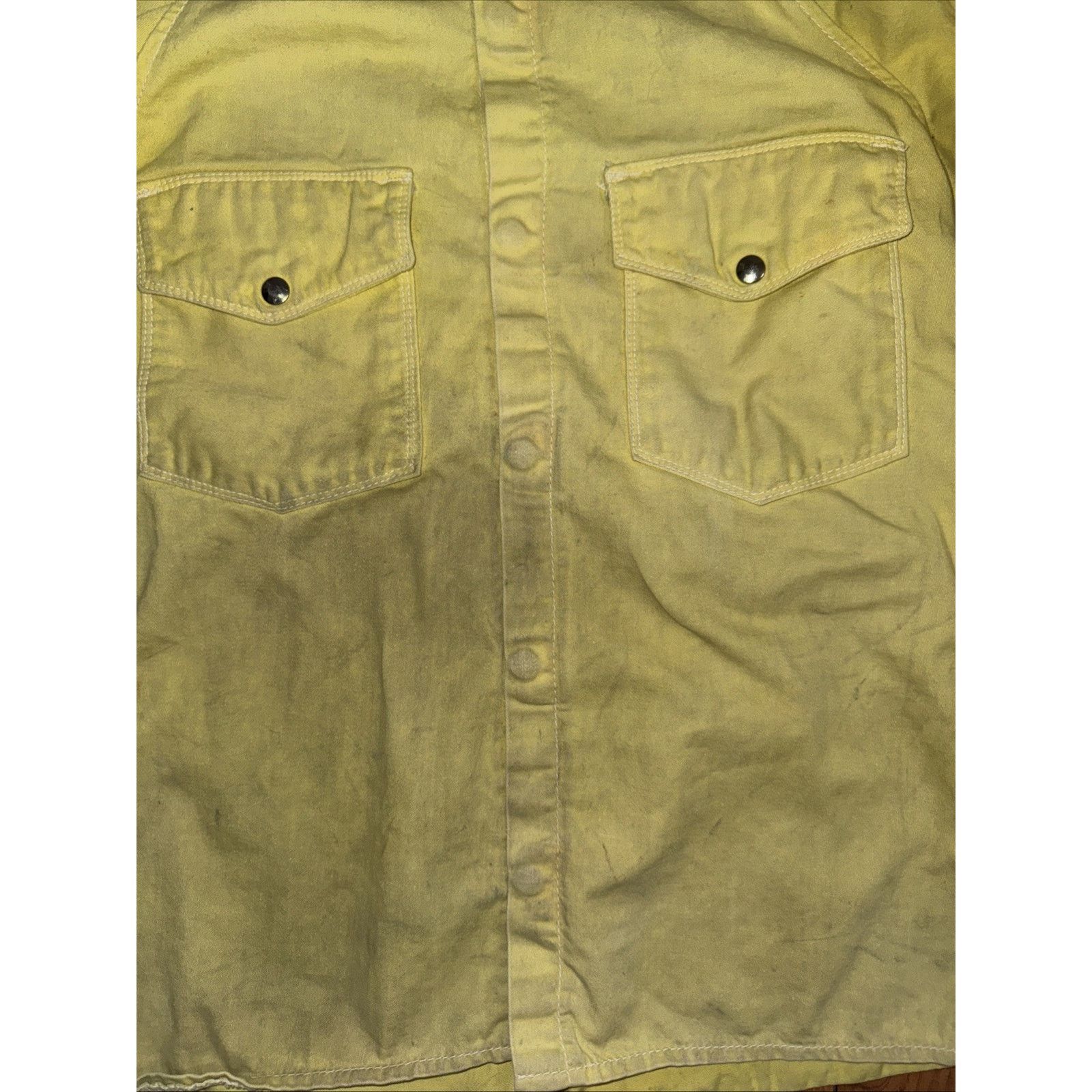 Vintage Vintage Firefighter Chore Jacket USA Distressed Workwear M Size US M / EU 48-50 / 2 - 2 Thumbnail
