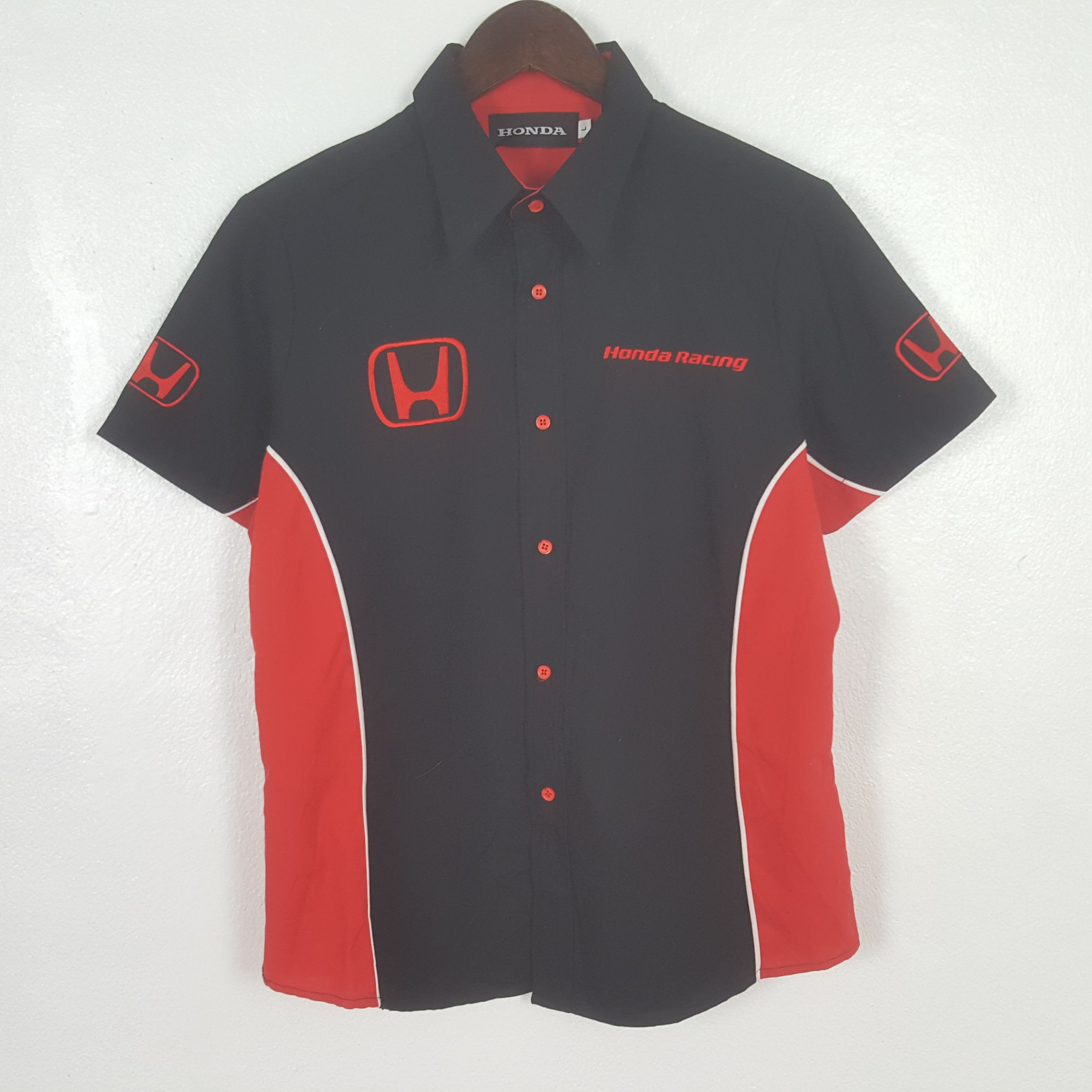 Honda Vintage Honda Worker Button Up Shirt Size US S / EU 44-46 / 1 - 1 Thumbnail