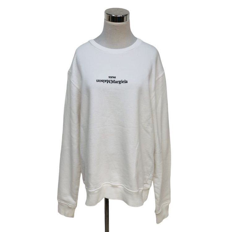Maison Margiela Maison Margiela Inverted Logo Sweatshirt Size M Size US M / EU 48-50 / 2 - 1 Thumbnail